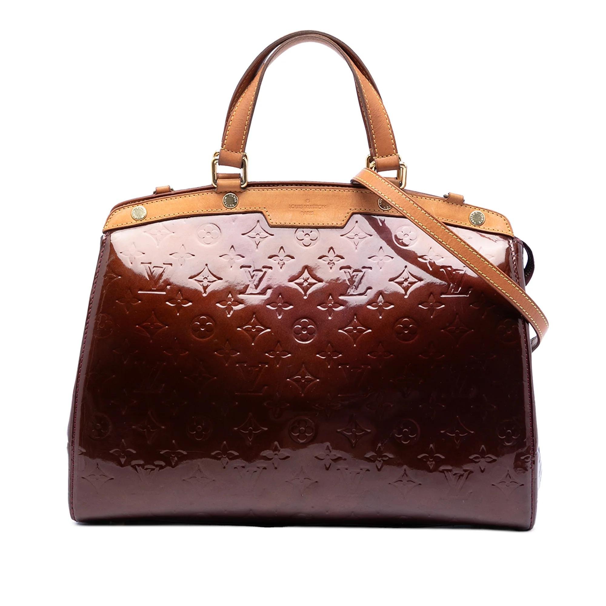 Bréa leather satchel