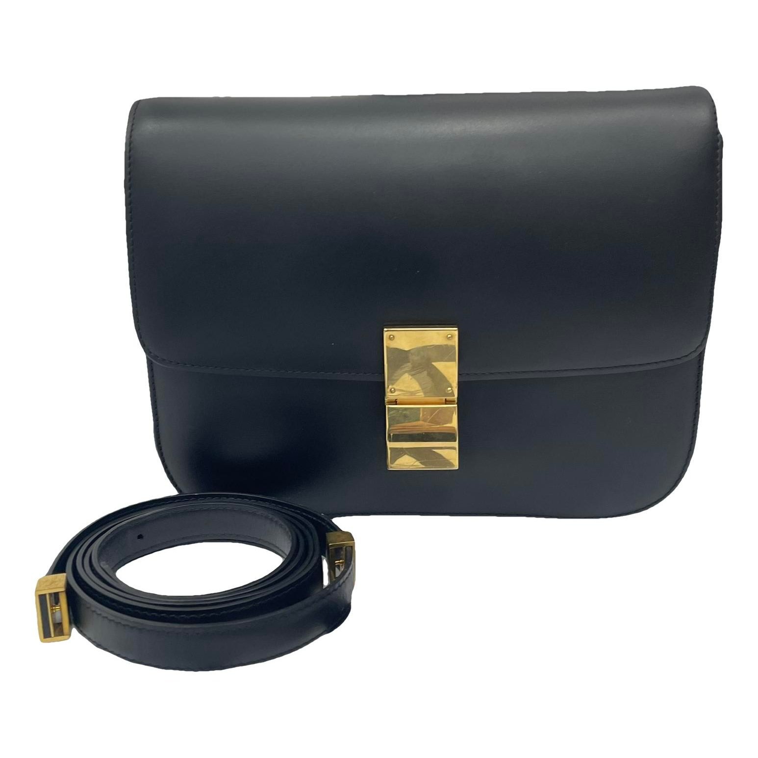 Classic leather handbag
