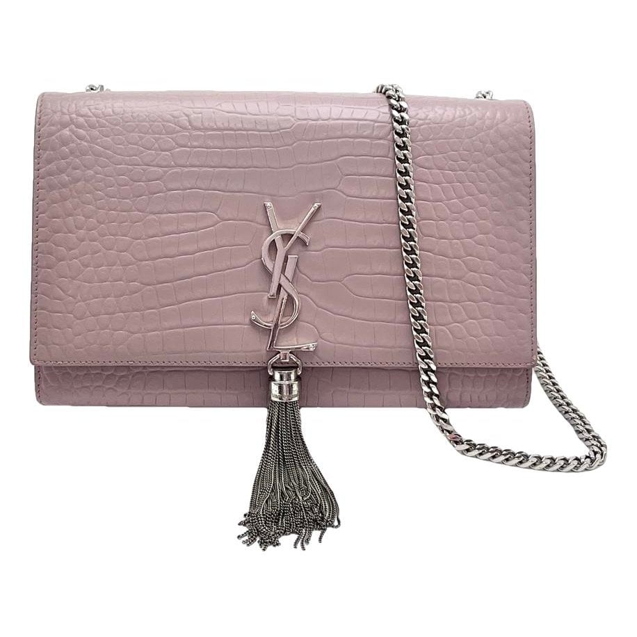 Pompom Kate leather handbag