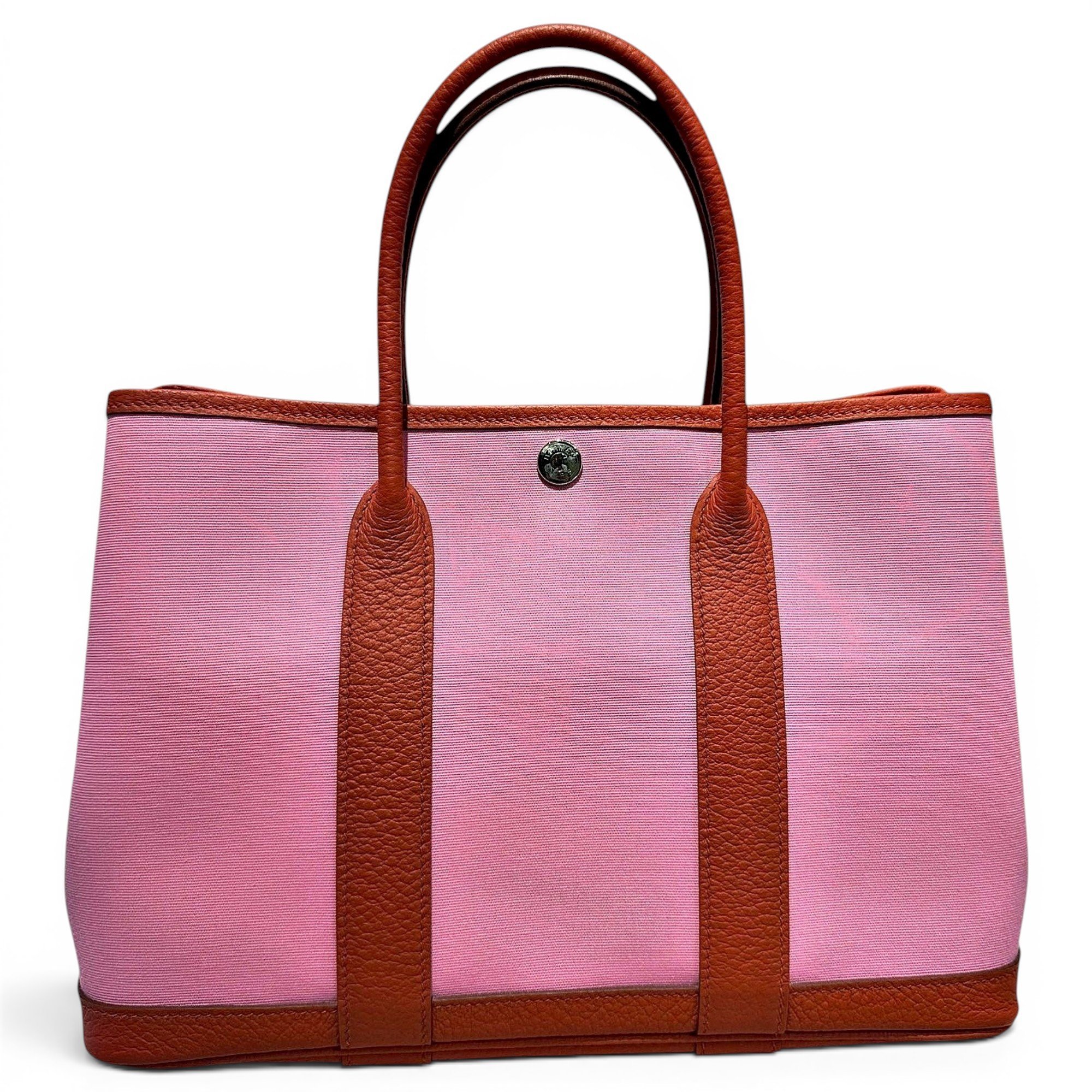 Garden Party leather handbag