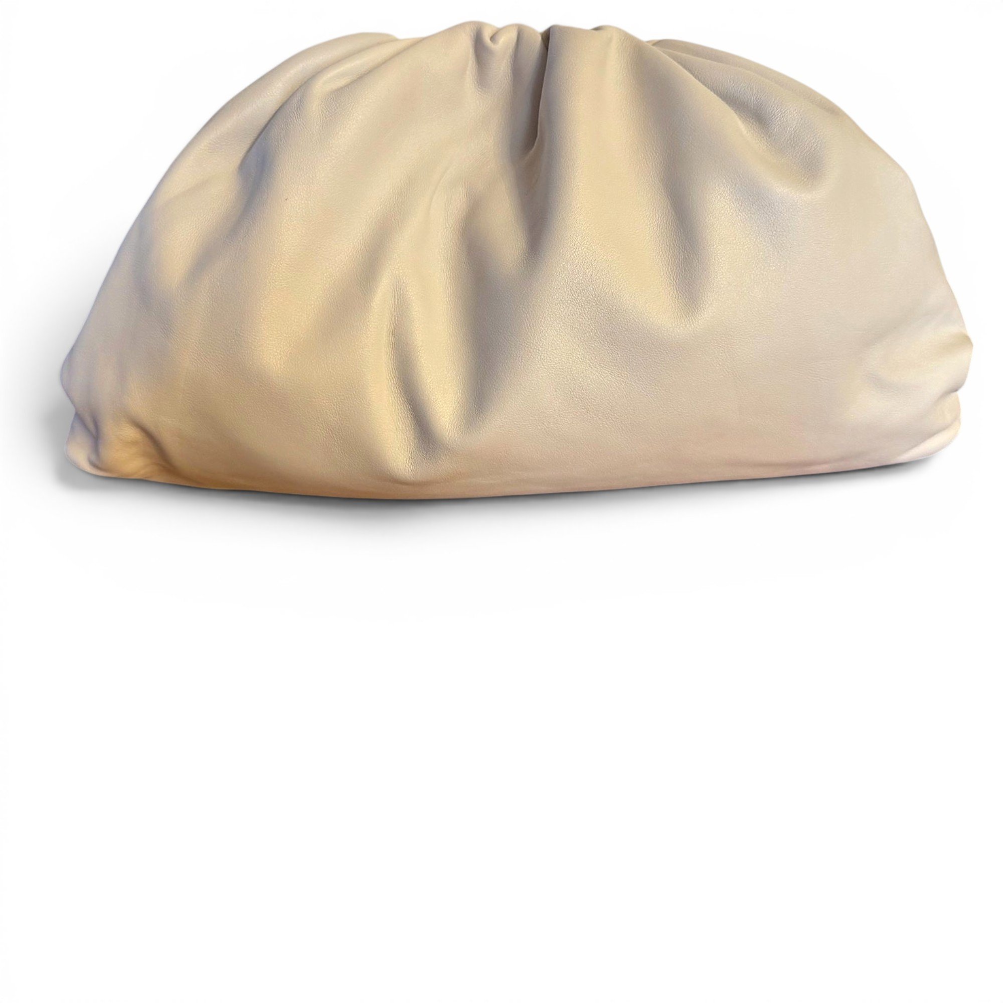 Pouch leather clutch bag