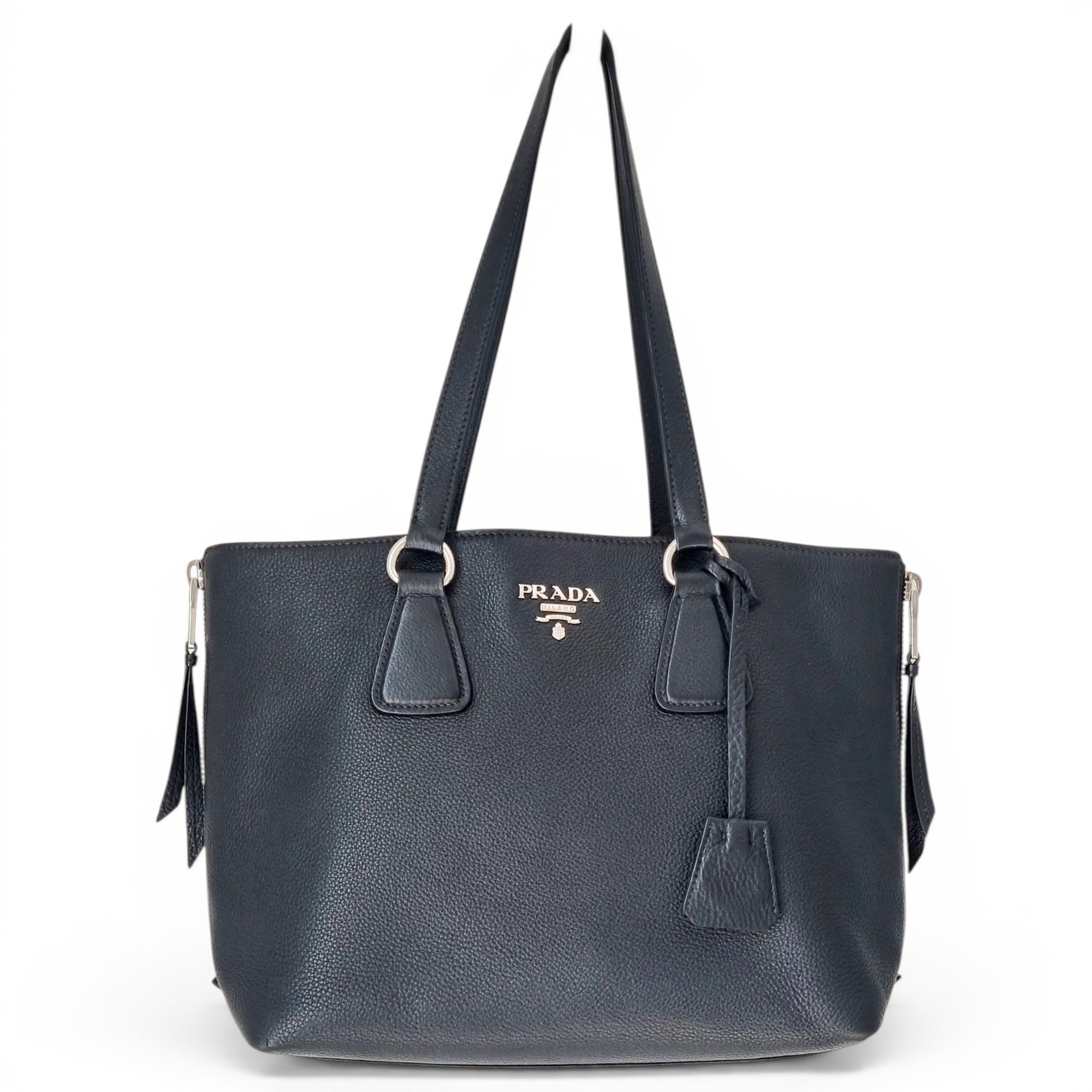 Leather tote