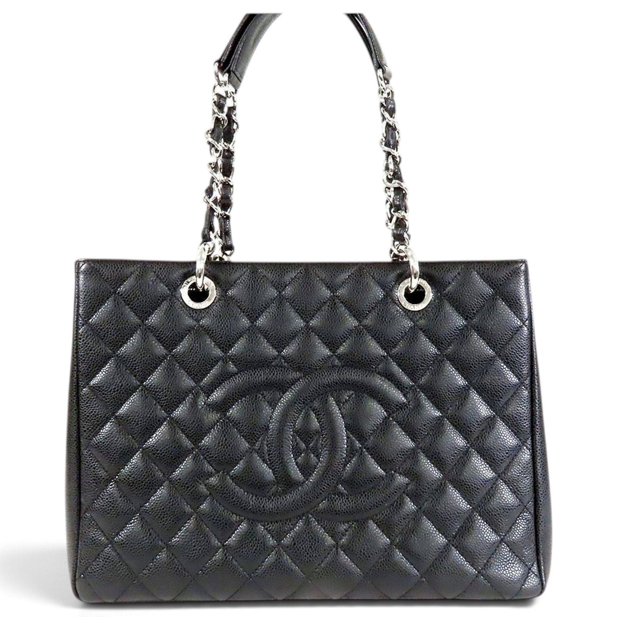 Grand shopping leather tote