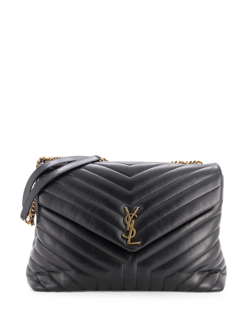 Loulou Matelasse Chevron Leather Large shoulder bag
