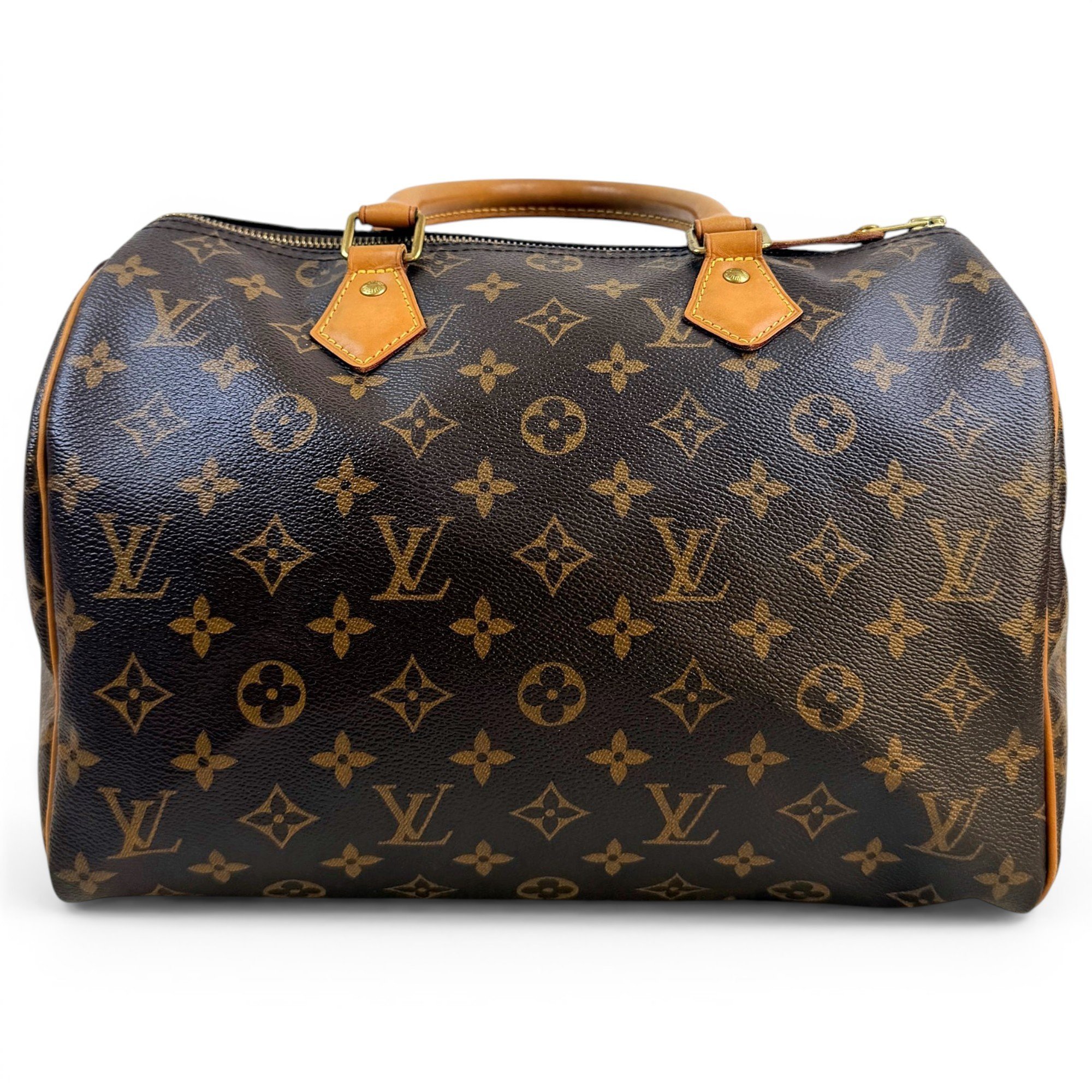Nano Speedy / Mini HL leather handbag
