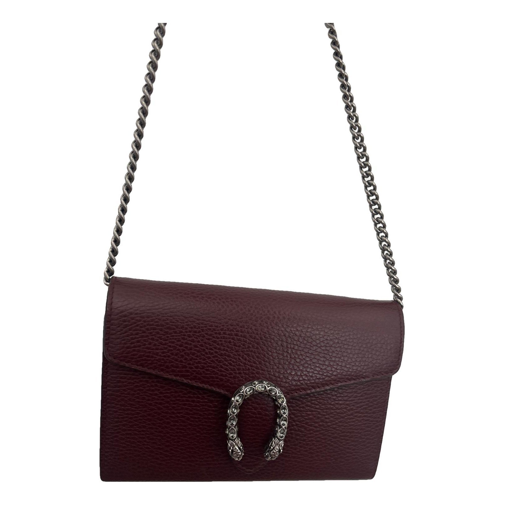 Dionysus Chain Wallet leather crossbody bag
