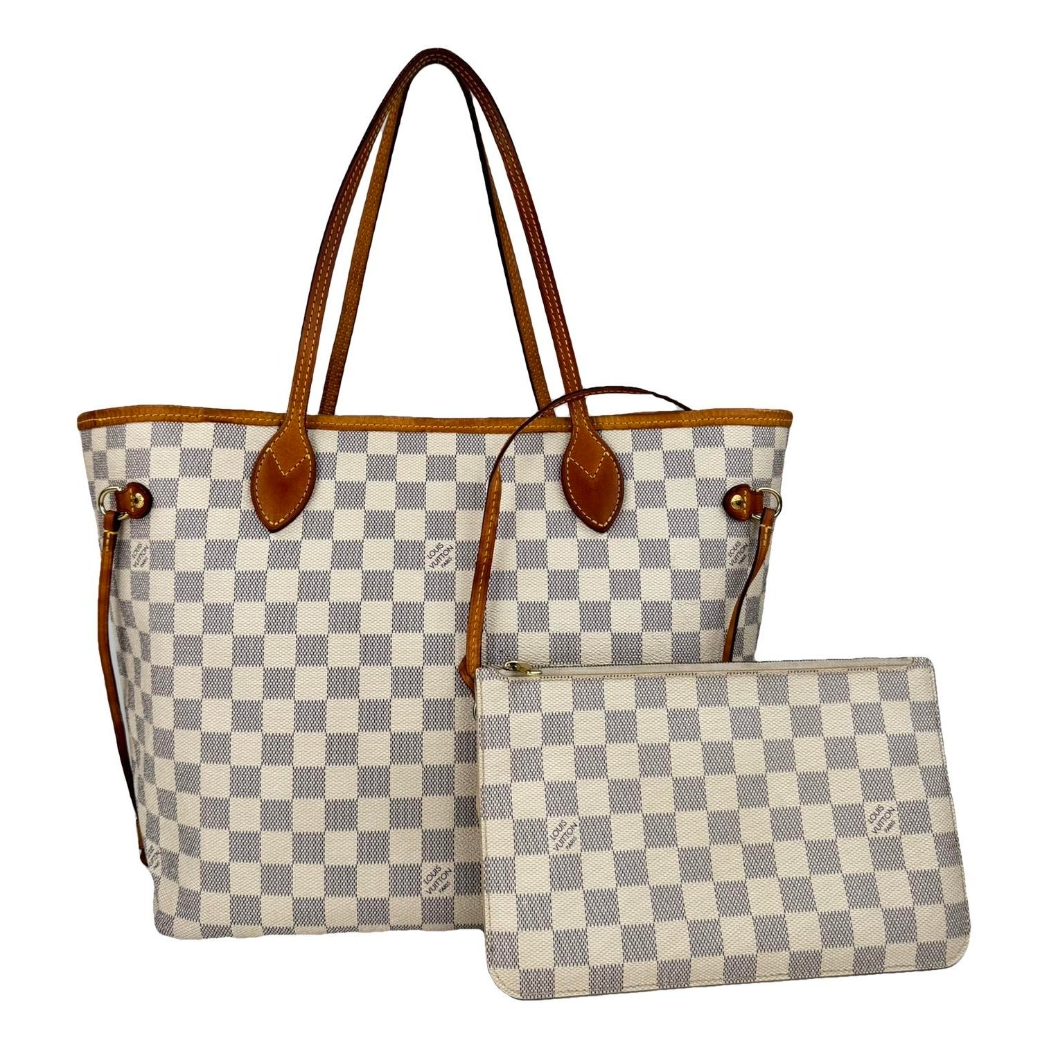 Neverfull leather tote