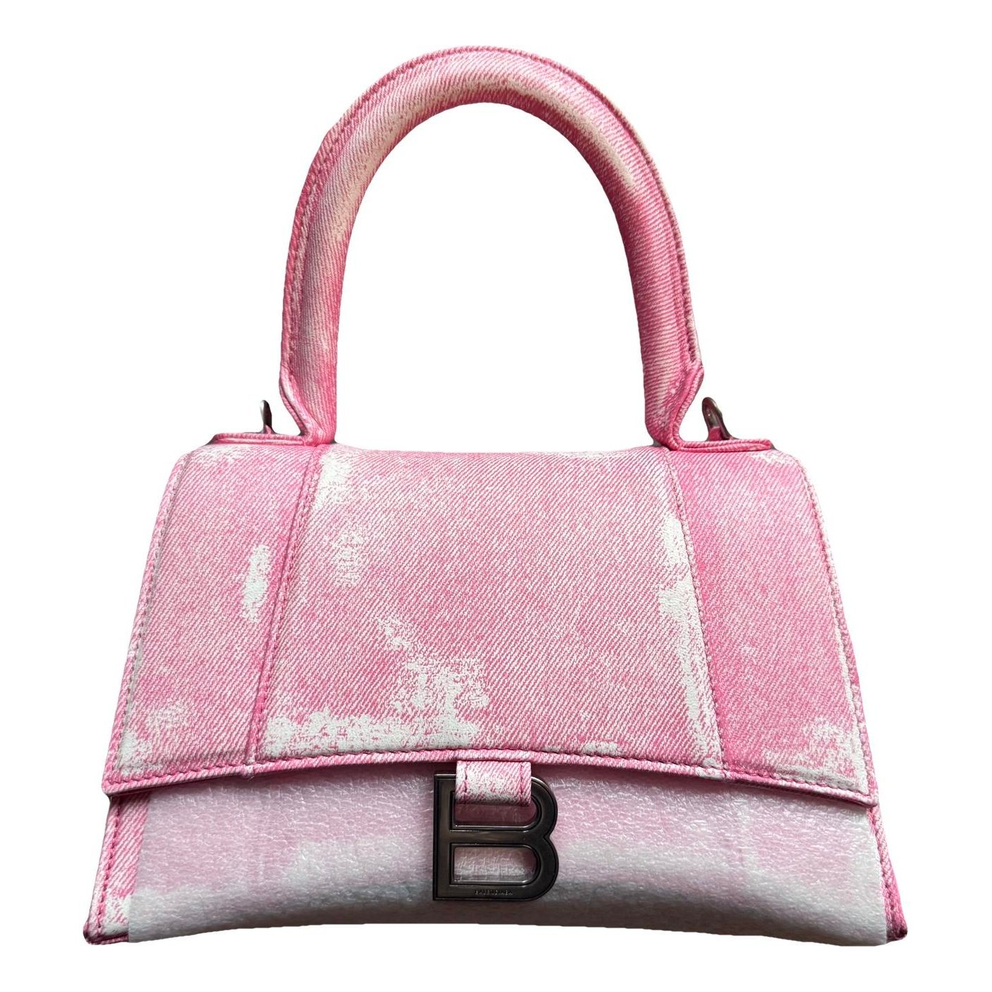 Balenciaga Hourglass leather handbag