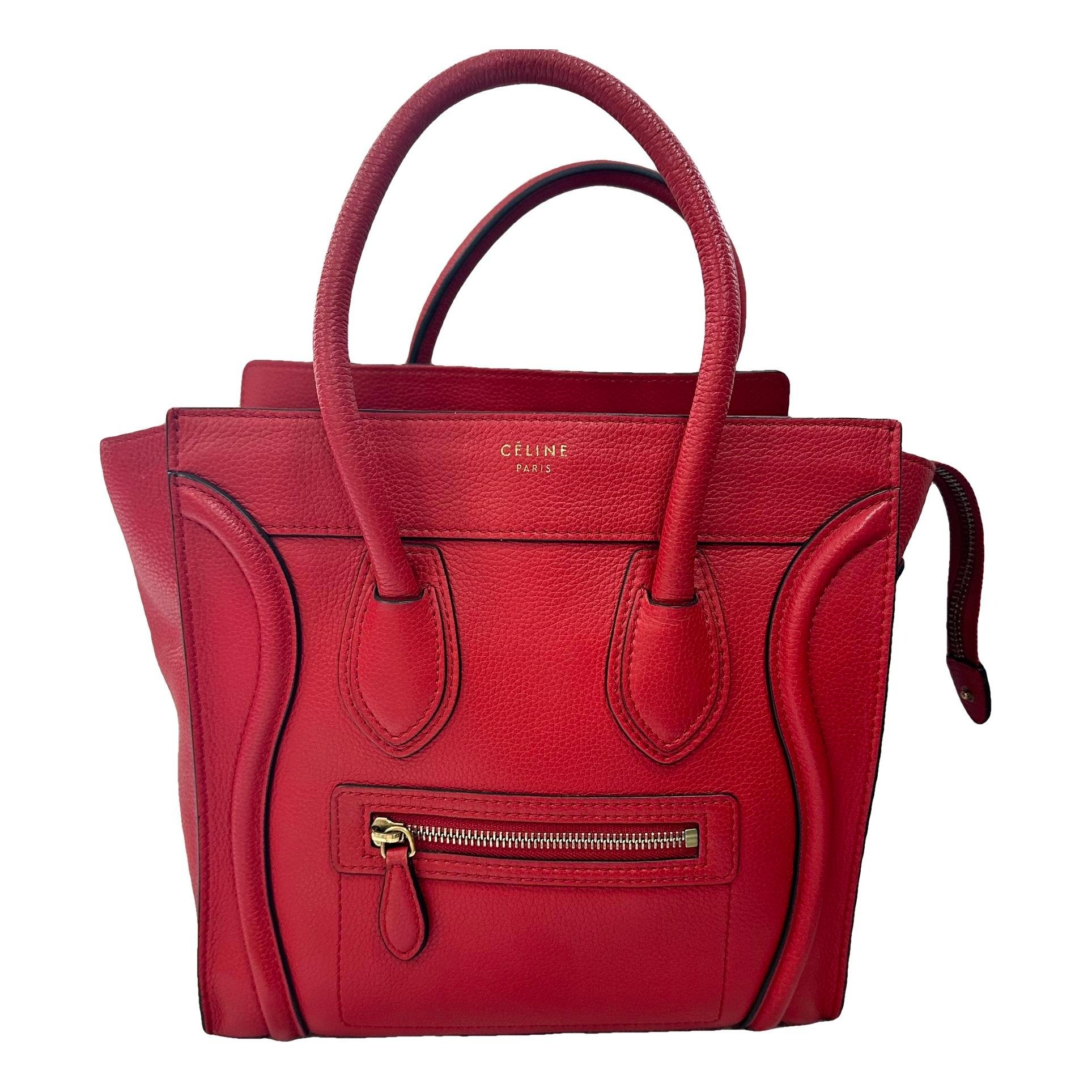 Luggage leather handbag