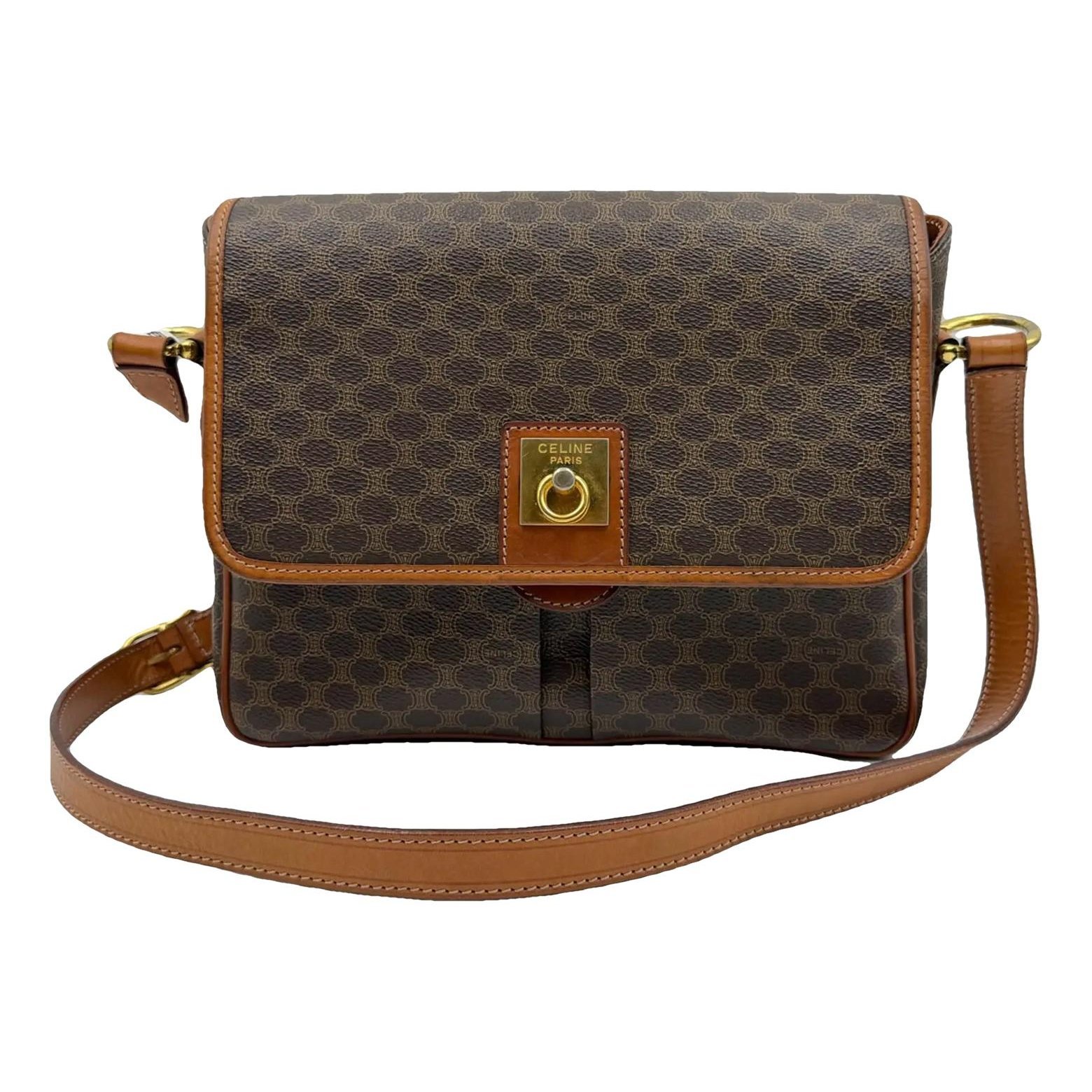 Vinyl handbag