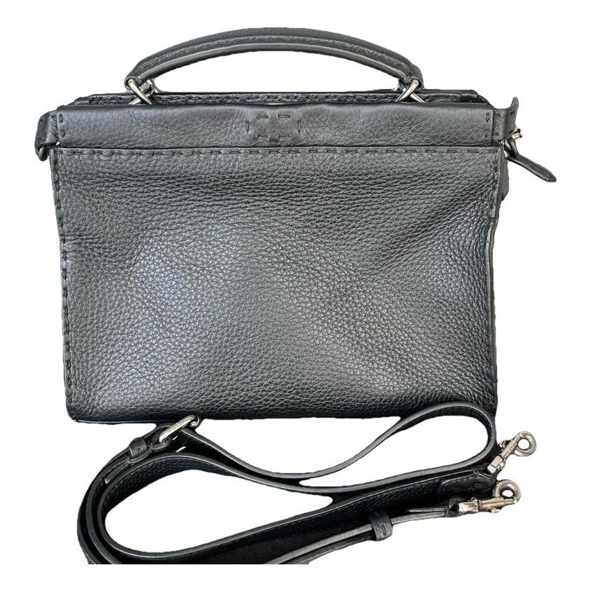 Peekaboo leather handbag