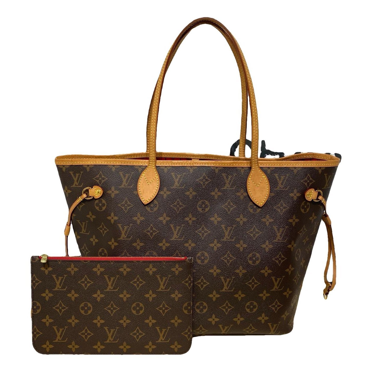 Neverfull leather handbag