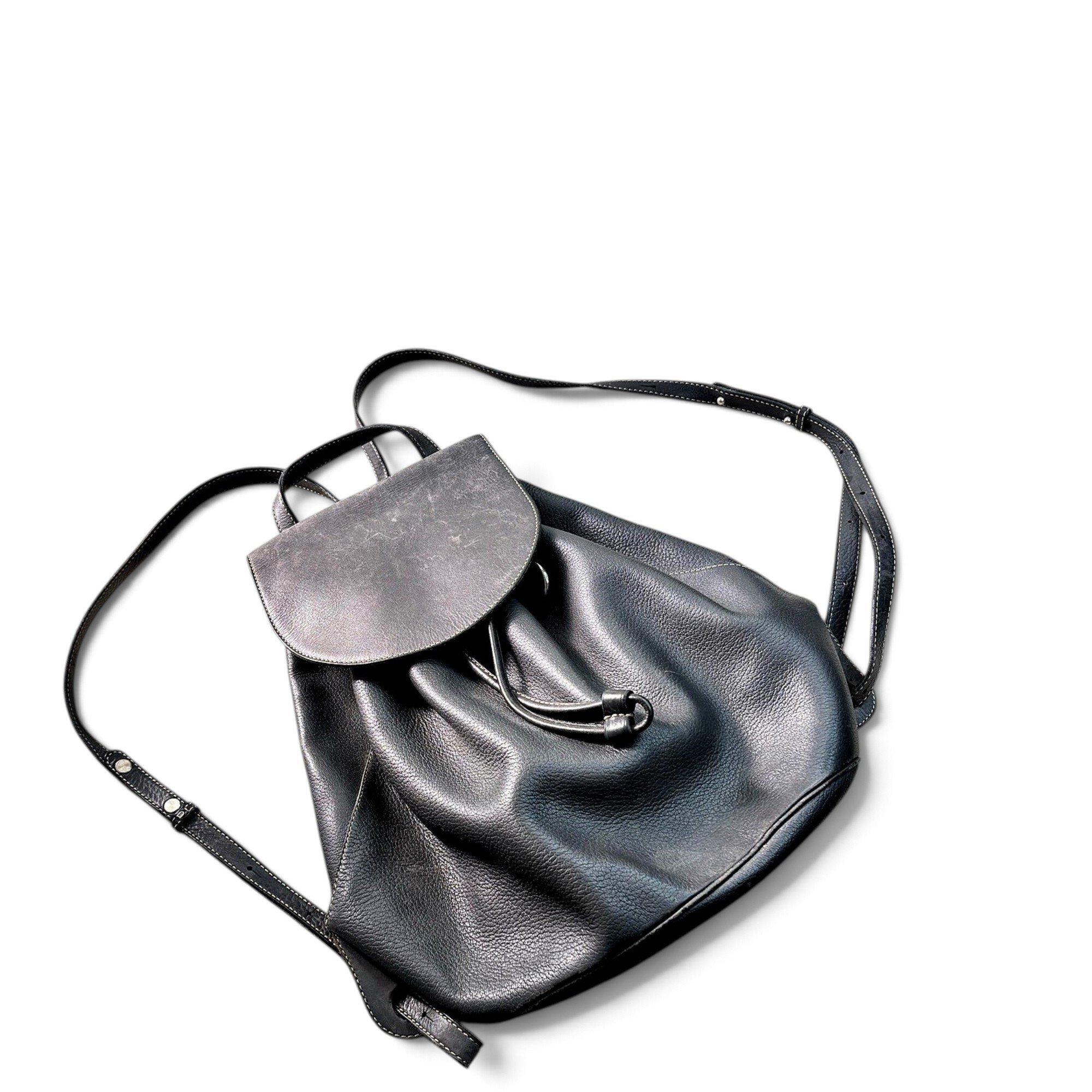 Delvaux Pin leather backpack