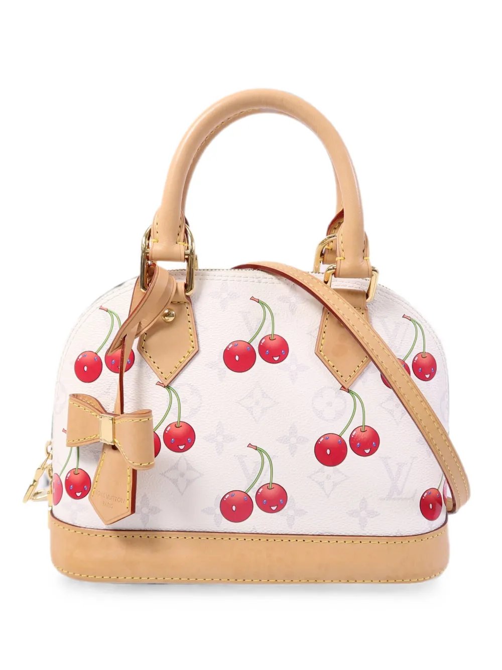 BB Alma cherry-print tote bag