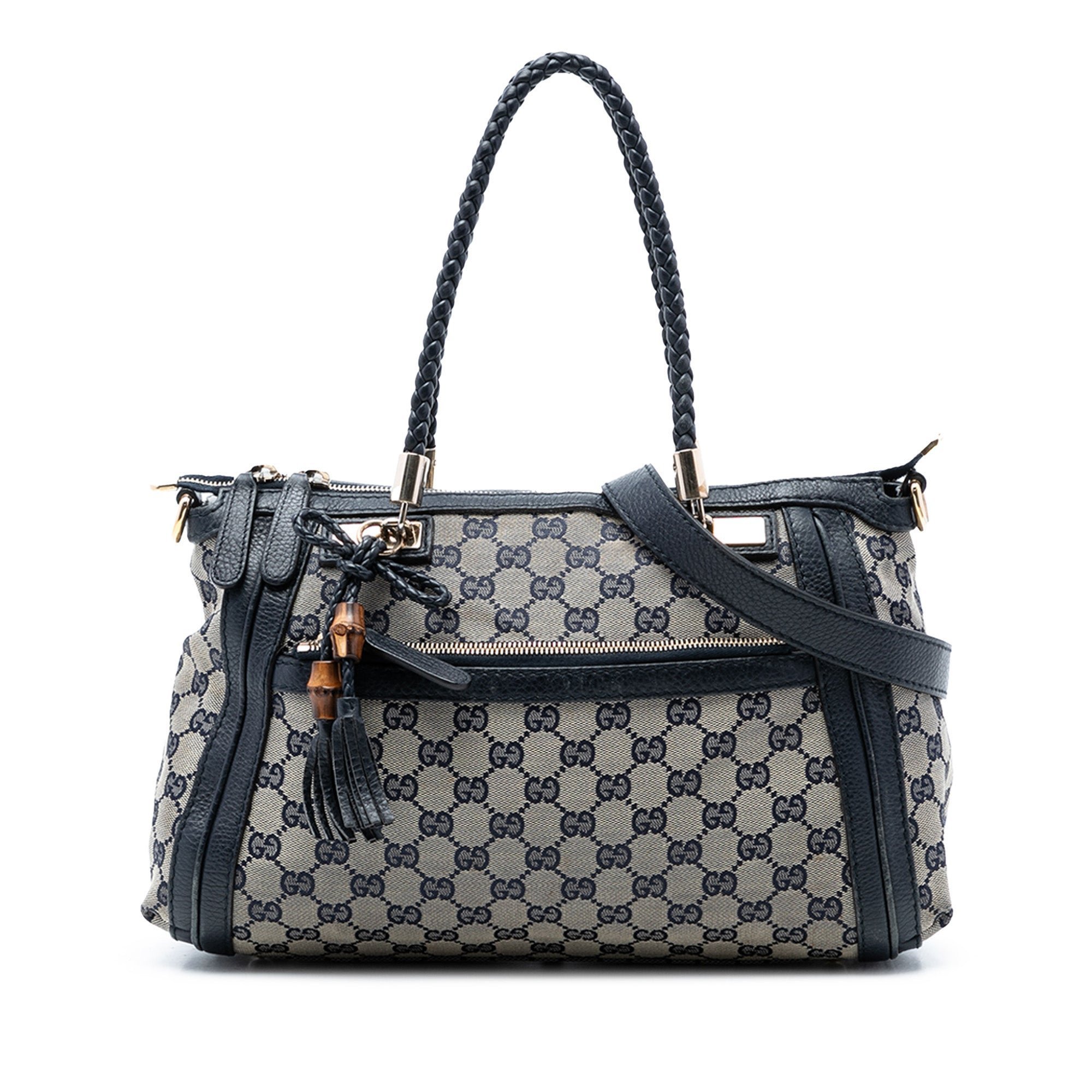 Leather satchel