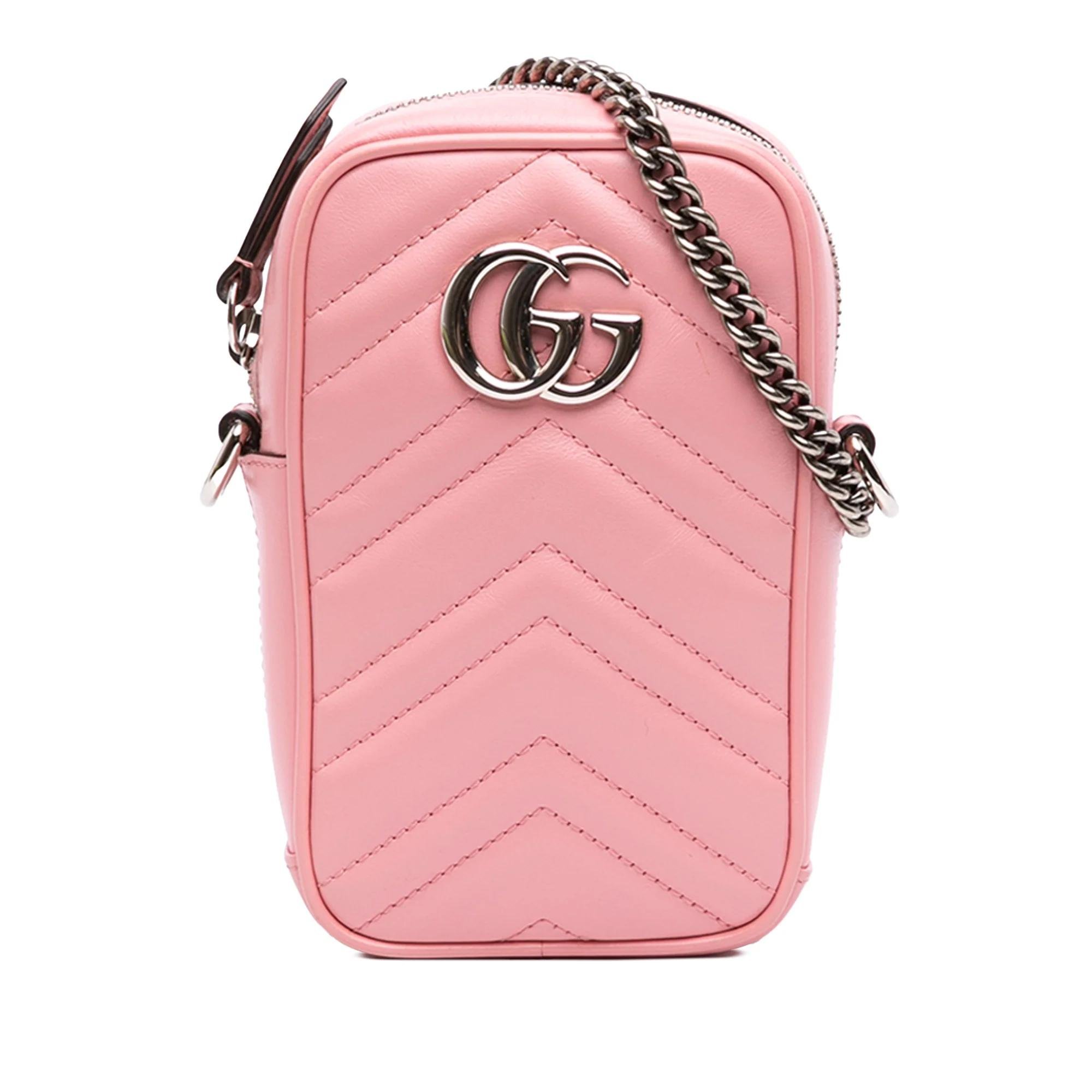 GG Marmont pony-style calfskin handbag