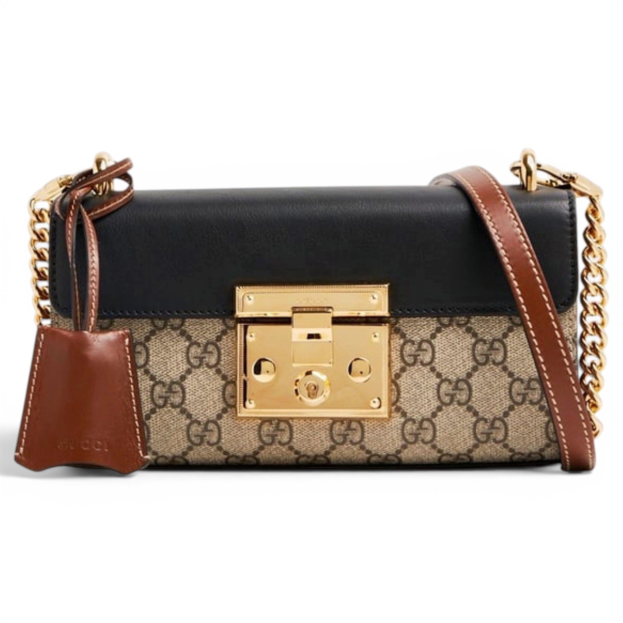 Leather crossbody bag
