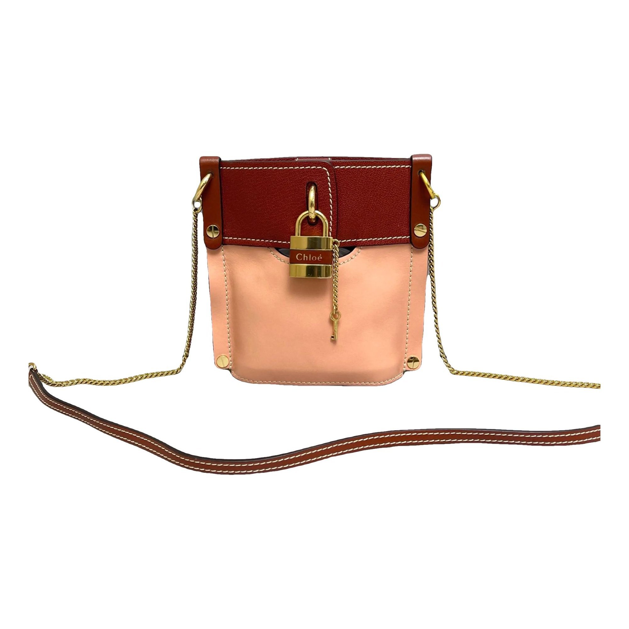 Aby leather handbag