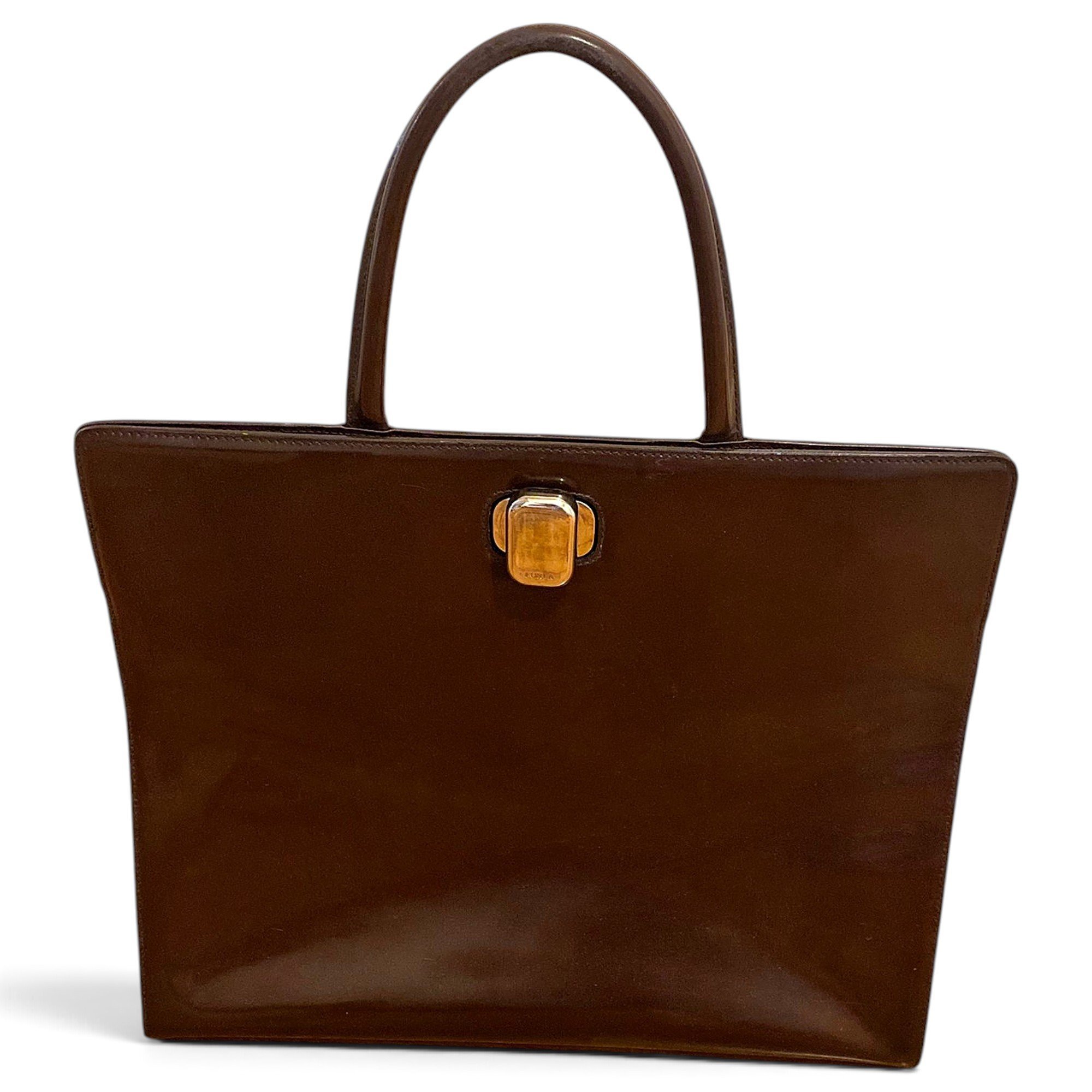 Leather handbag