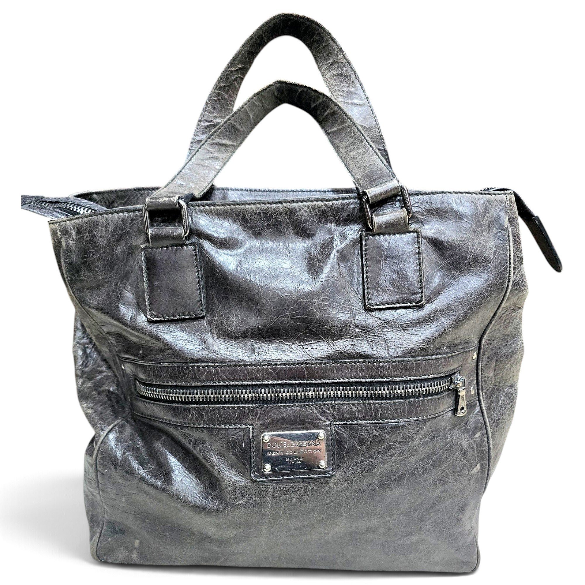 Leather handbag