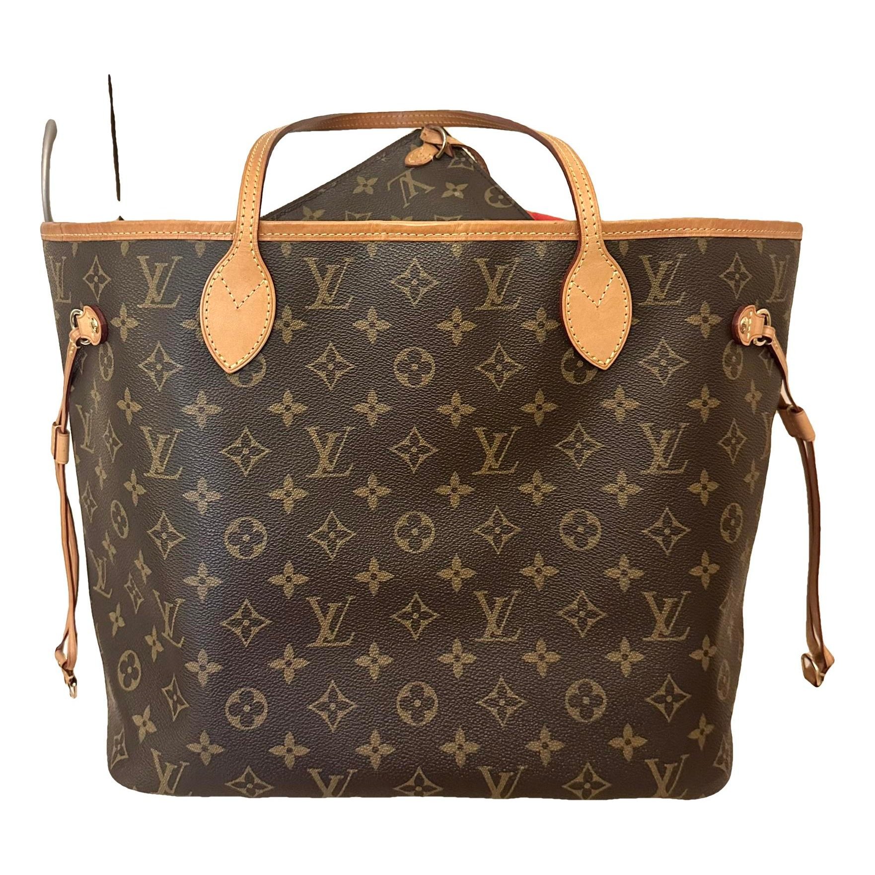 Neverfull leather tote