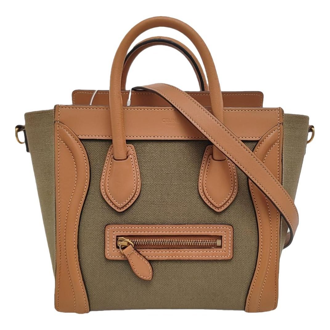 Nano Luggage leather handbag