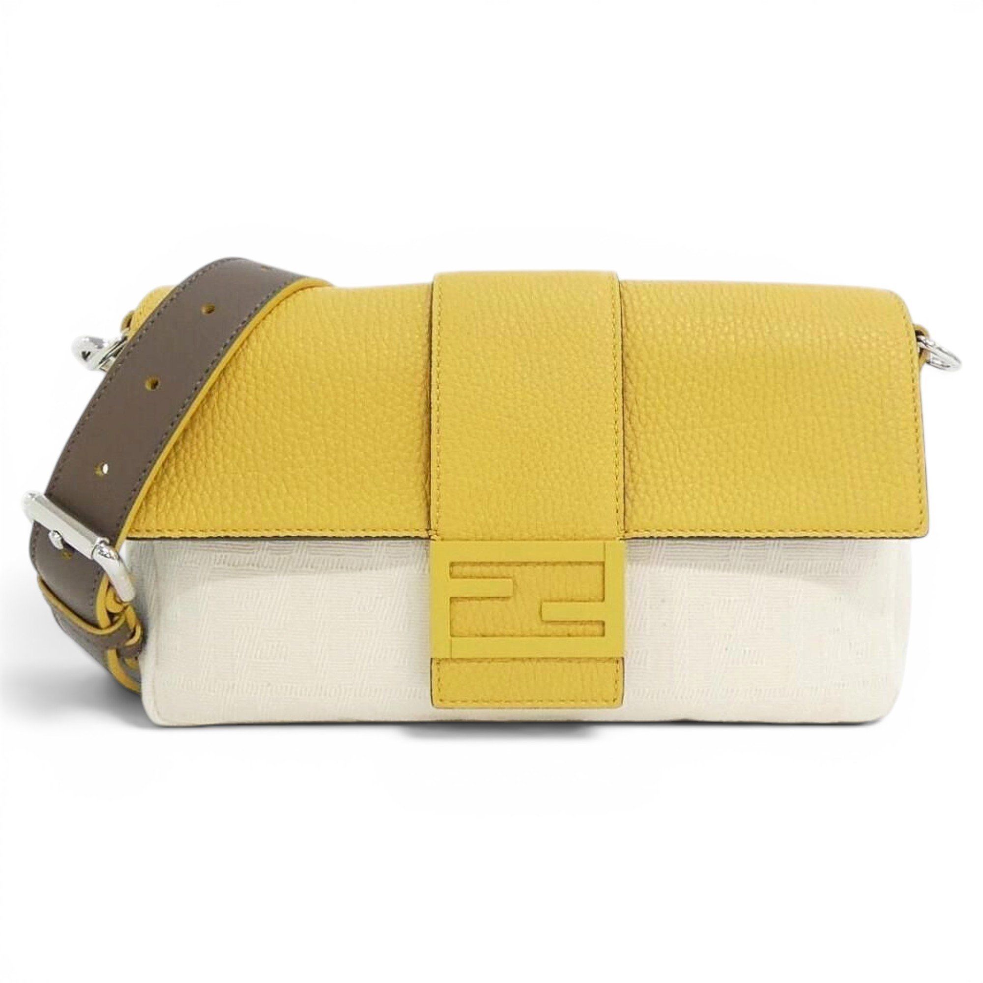 Baguette leather bag