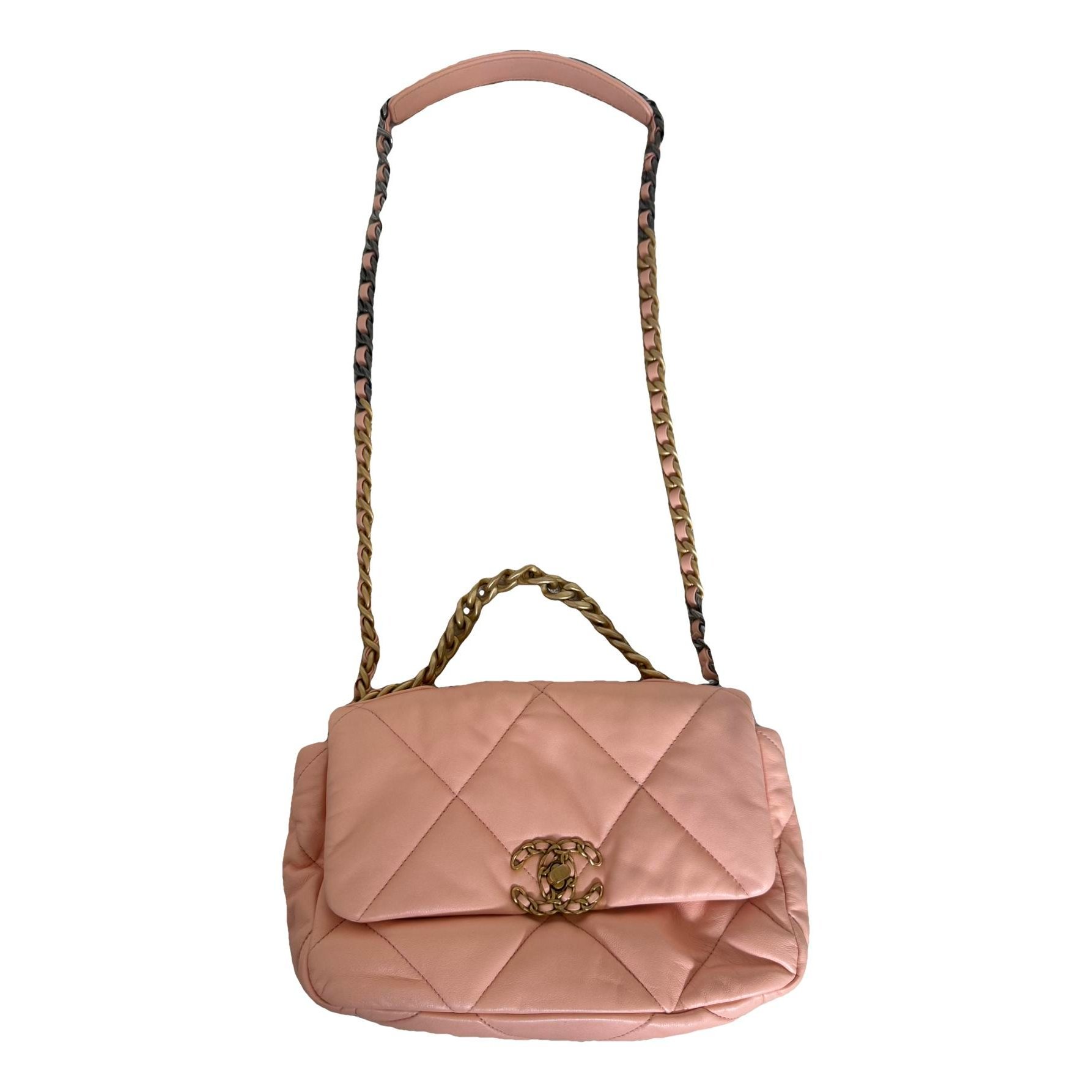 Chanel 19 leather handbag