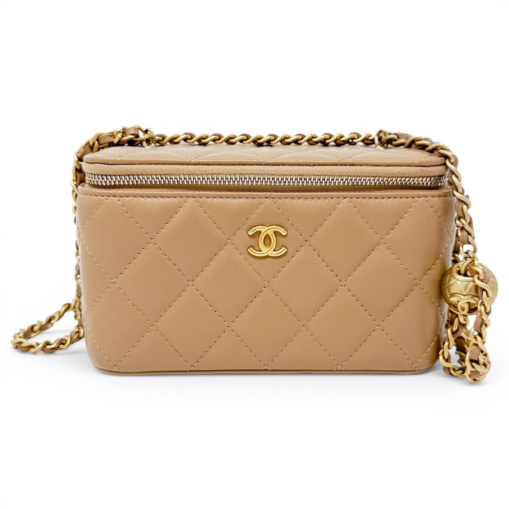 Trendy CC Vanity leather mini bag