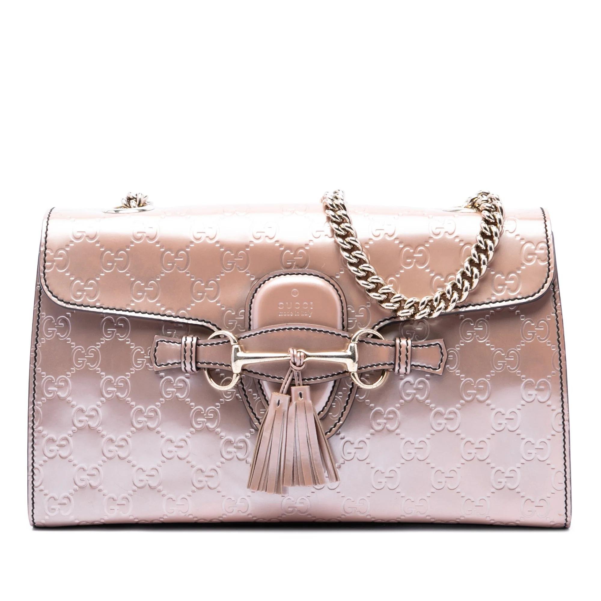 Emily patent leather handbag