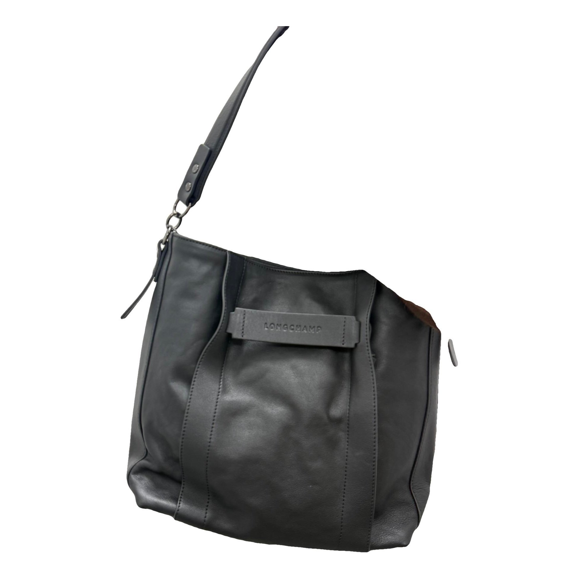 3D leather handbag