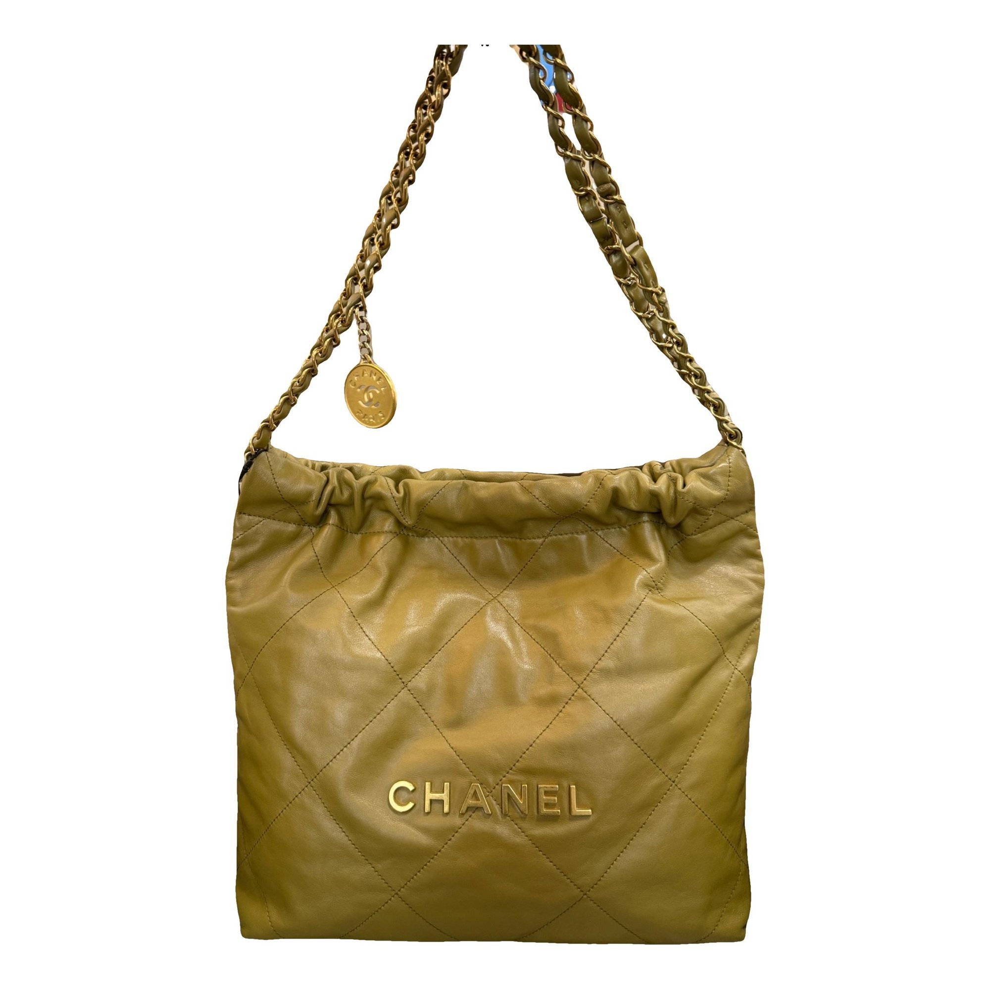 Chanel 22 leather handbag