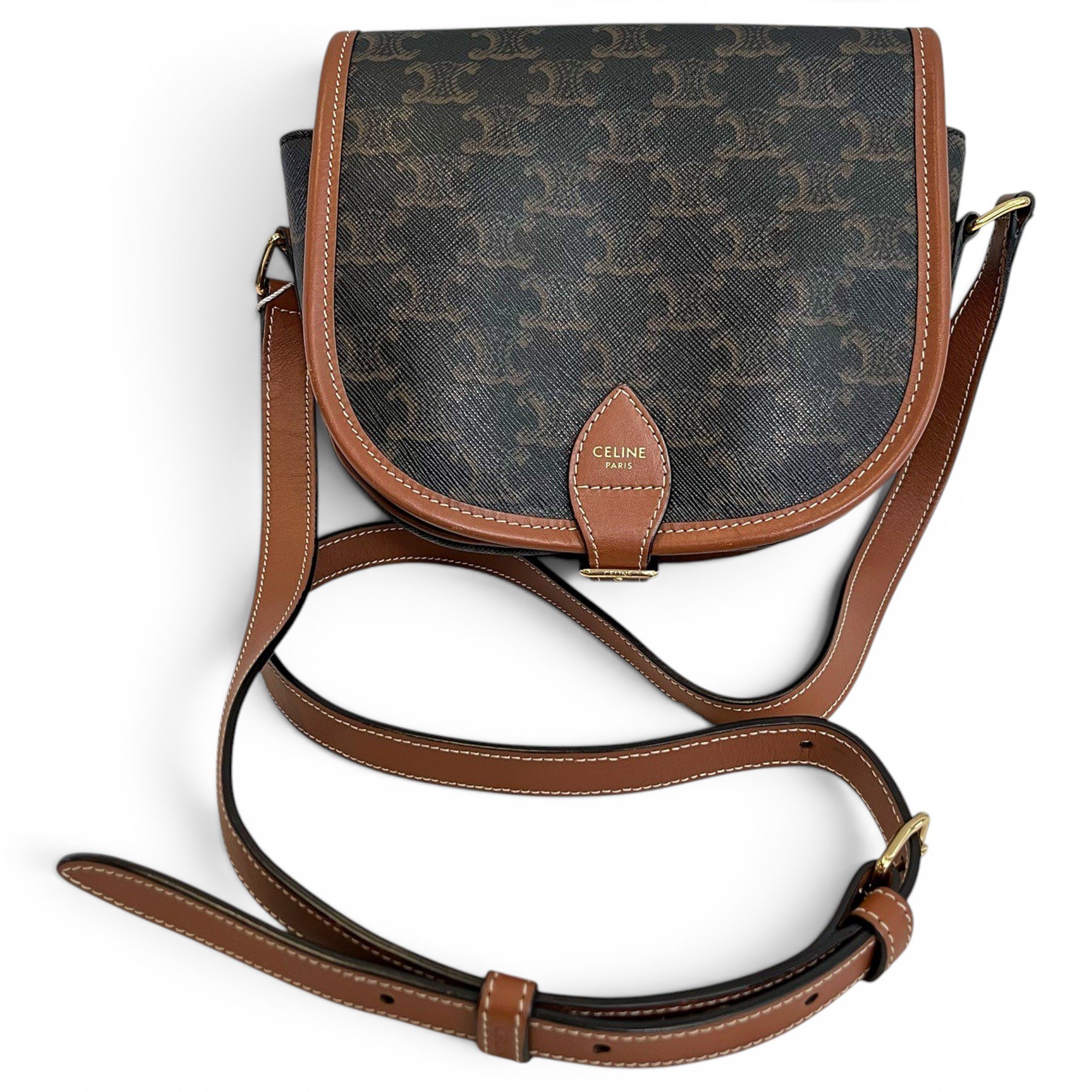 Folco leather handbag