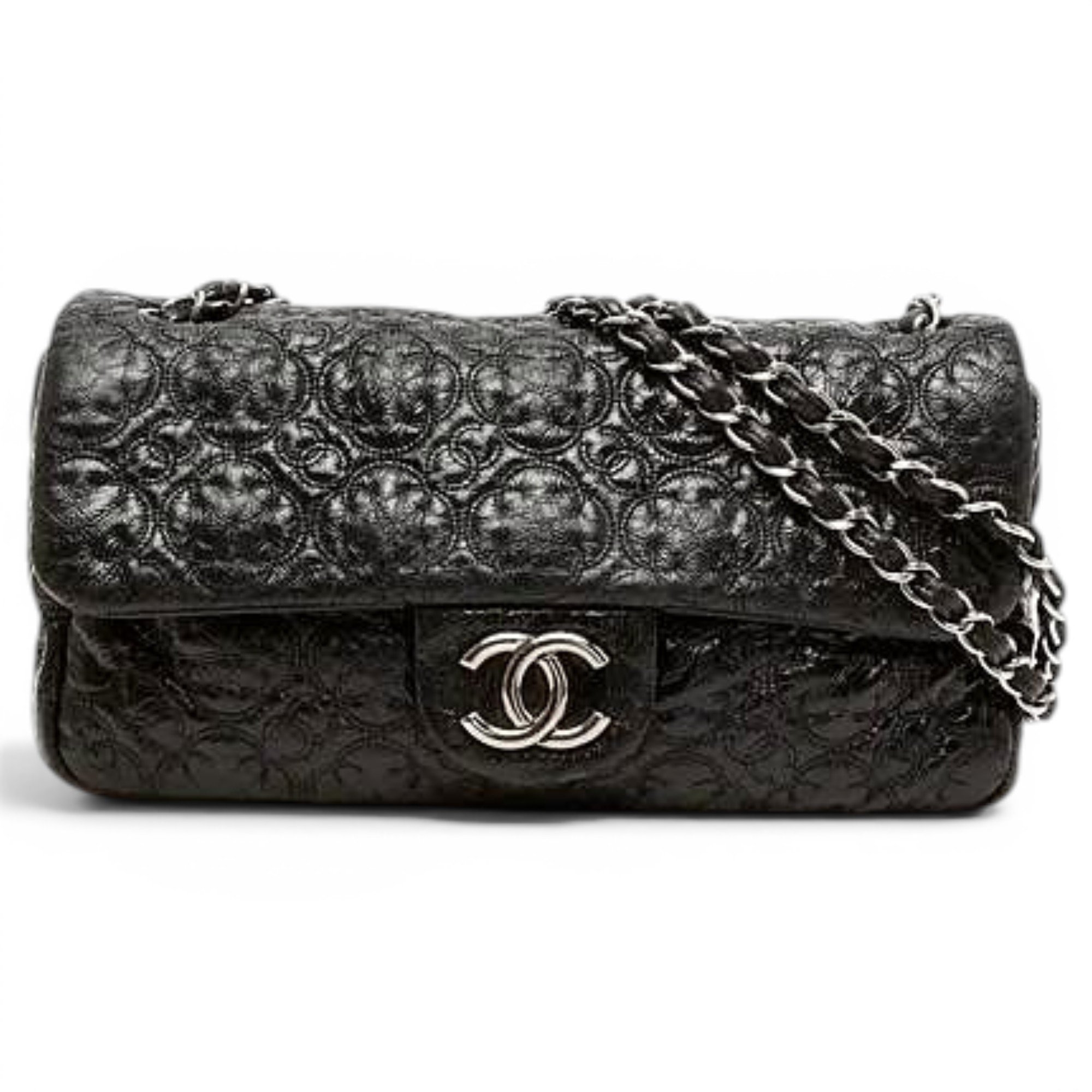 Timeless/Classique patent leather handbag