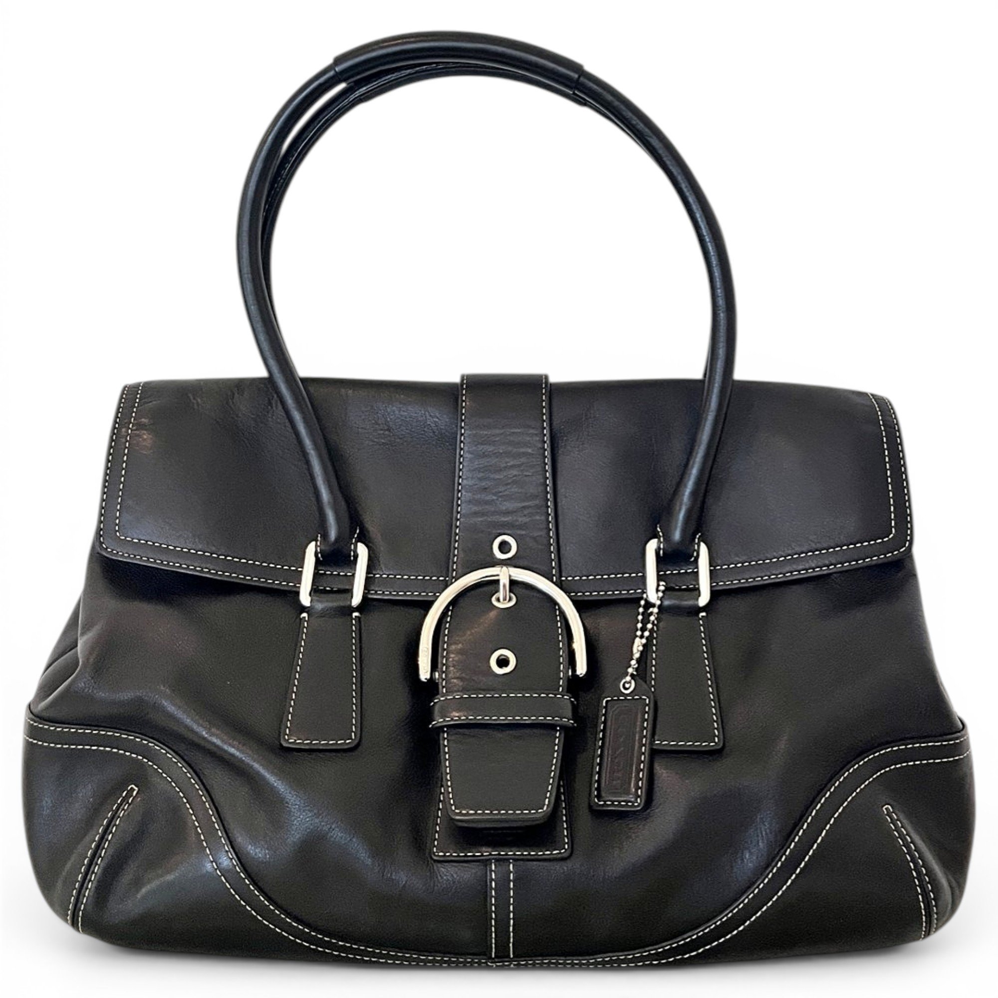 Leather handbag