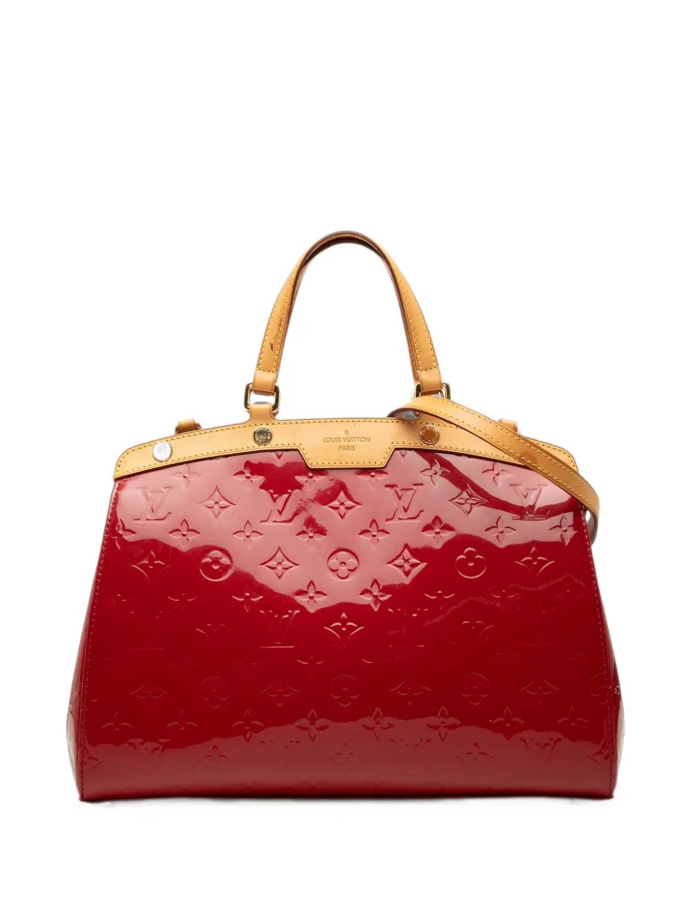 2014 Monogram Vernis Brea MM satchel
