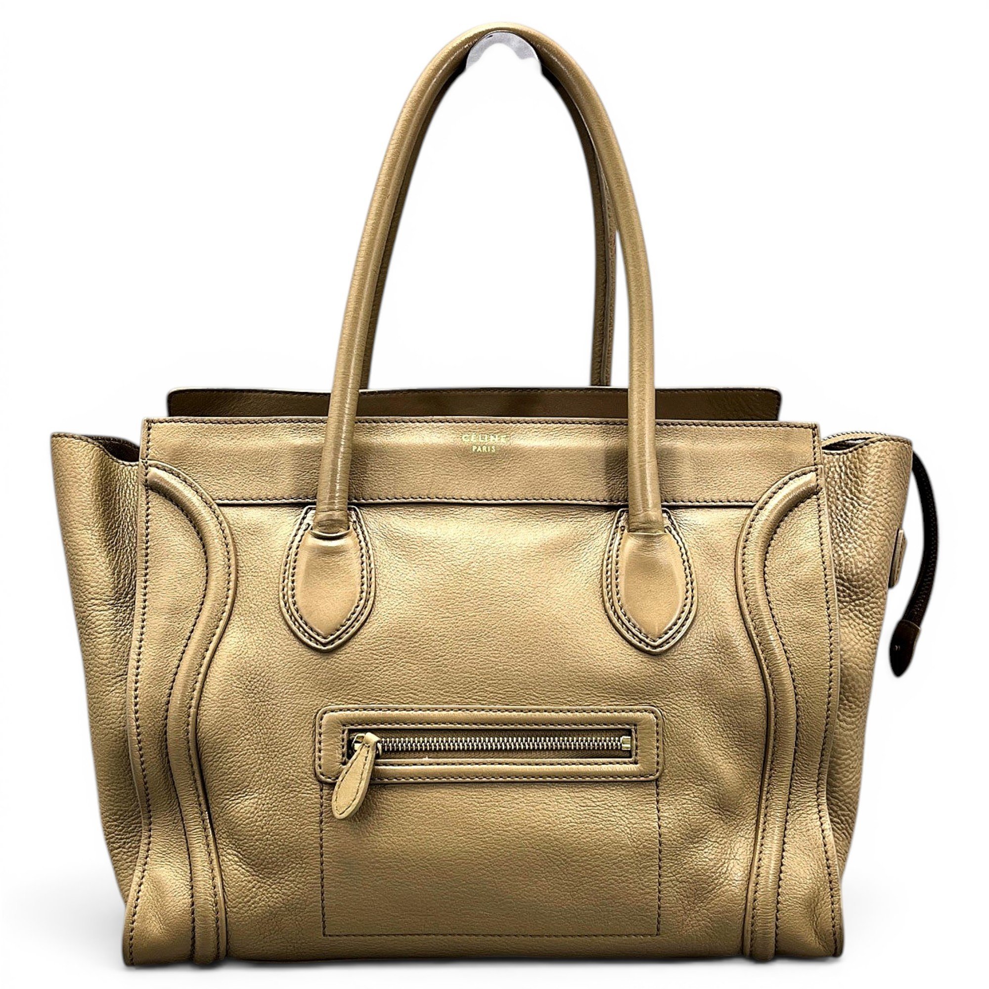 Luggage leather handbag