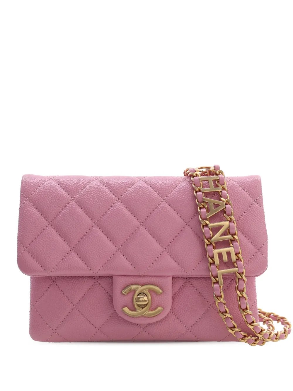 2021-2026 Quilted Caviar Pick Me Up Flap belt bag