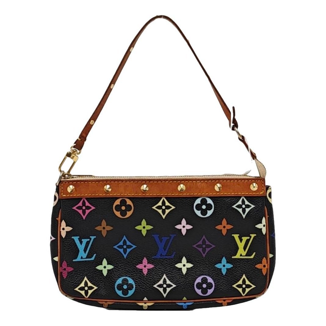 Pochette Accessoire leather handbag