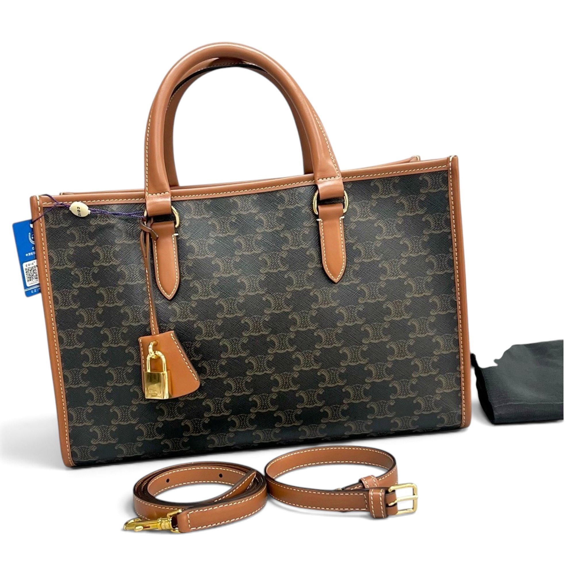 Leather handbag