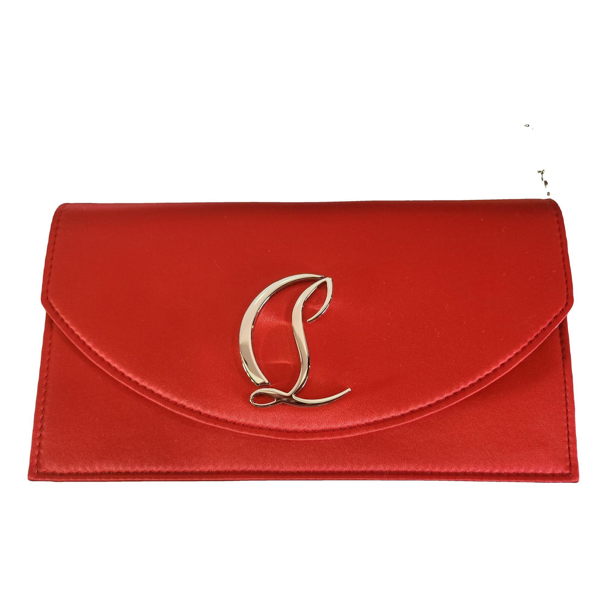 Silk clutch bag