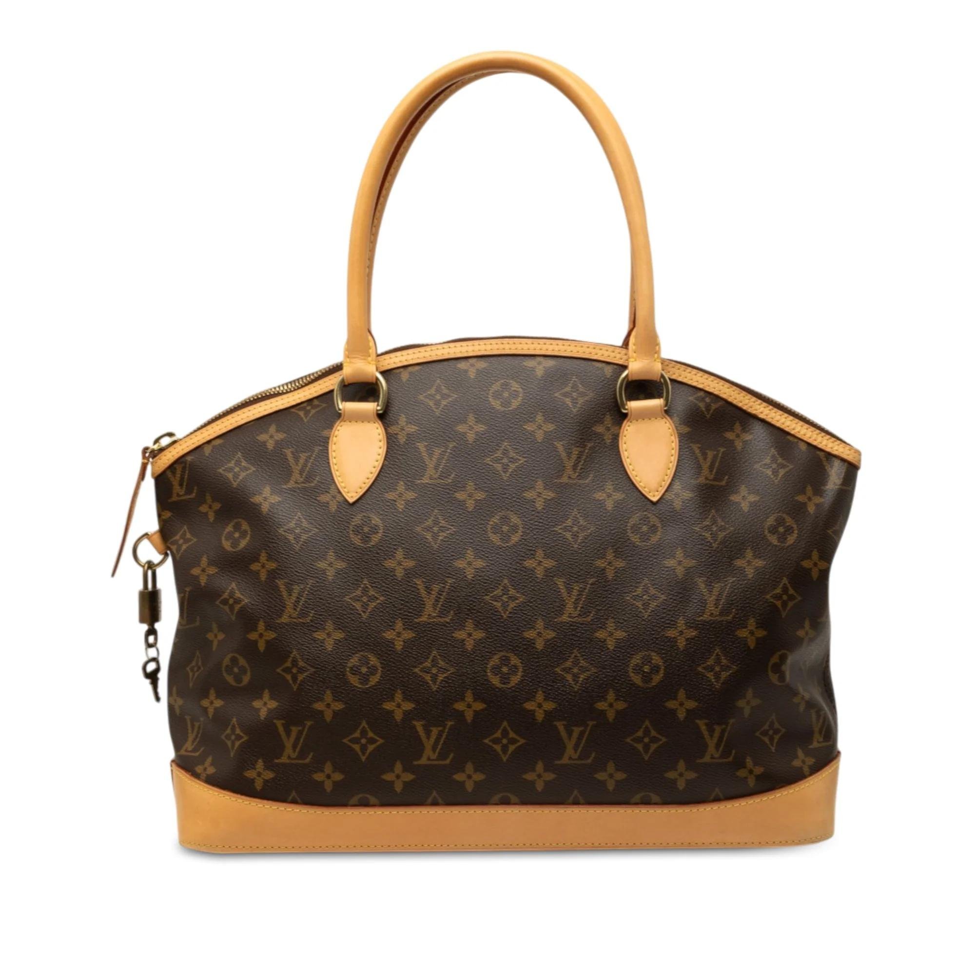 Lockit leather handbag