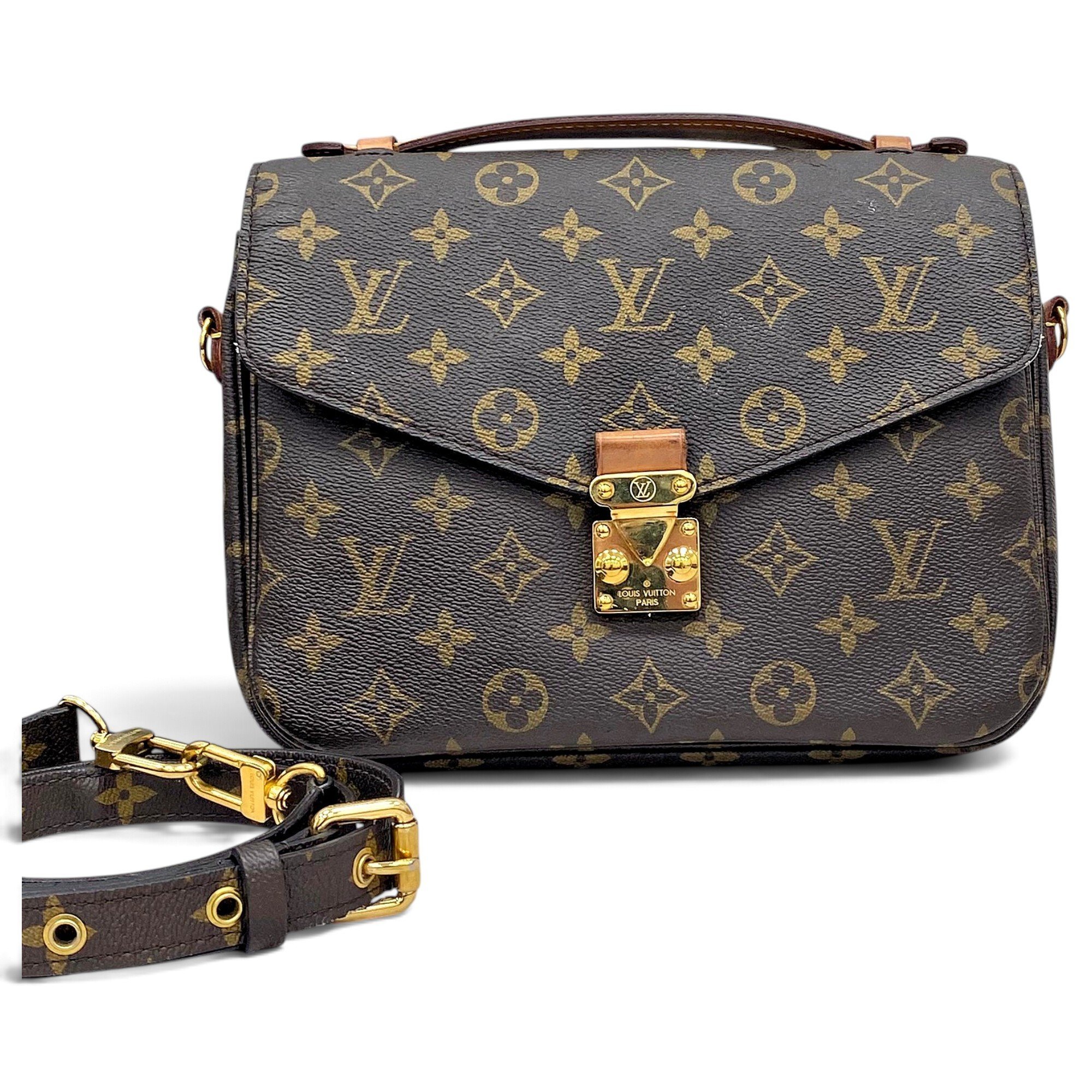 Metis leather handbag