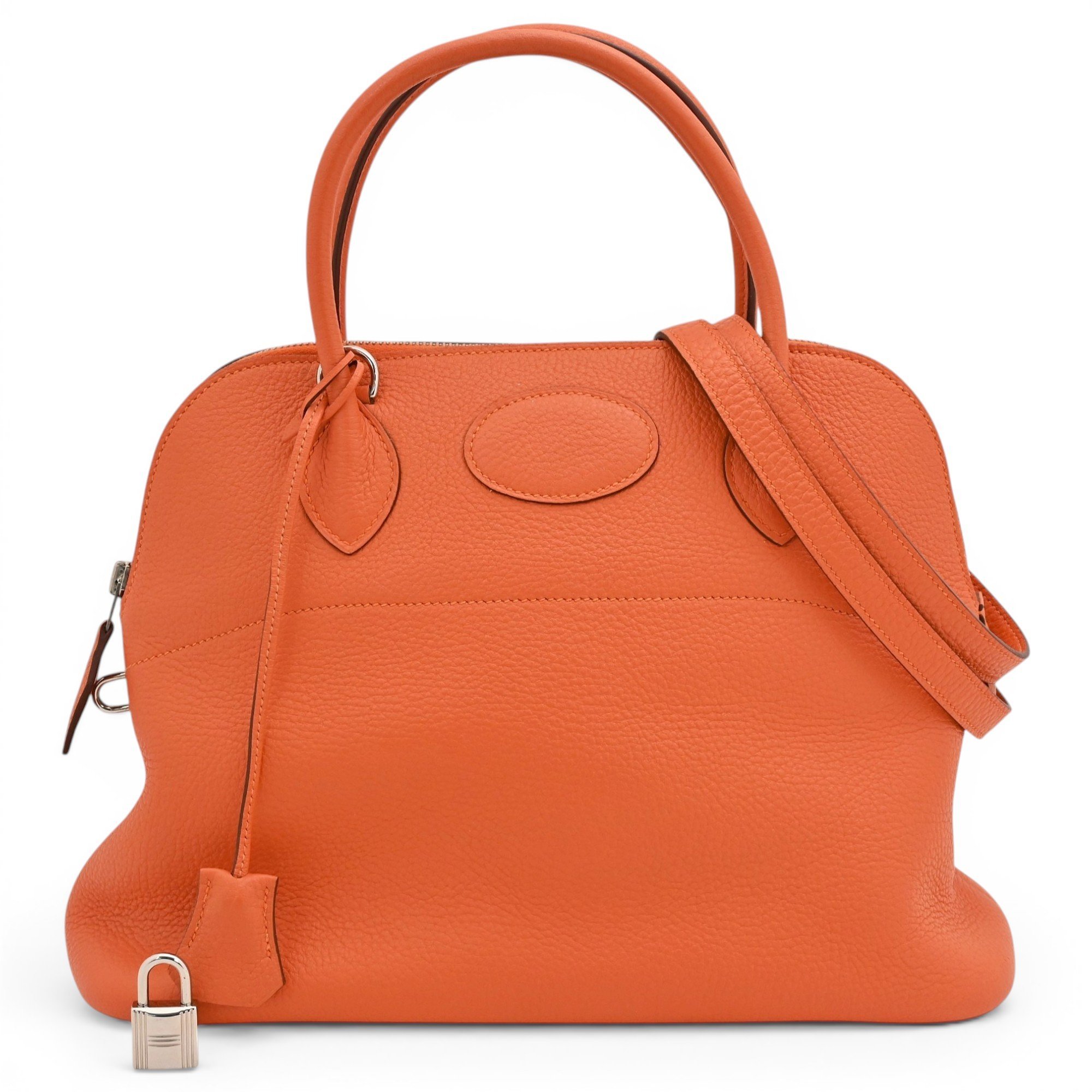 Bolide leather handbag