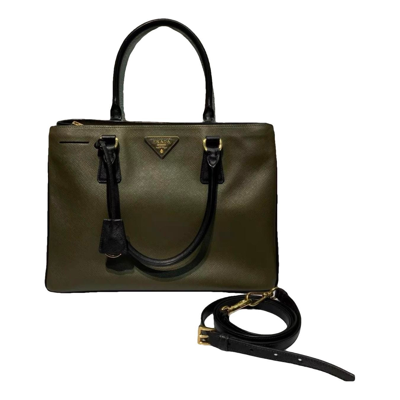 Galleria leather handbag