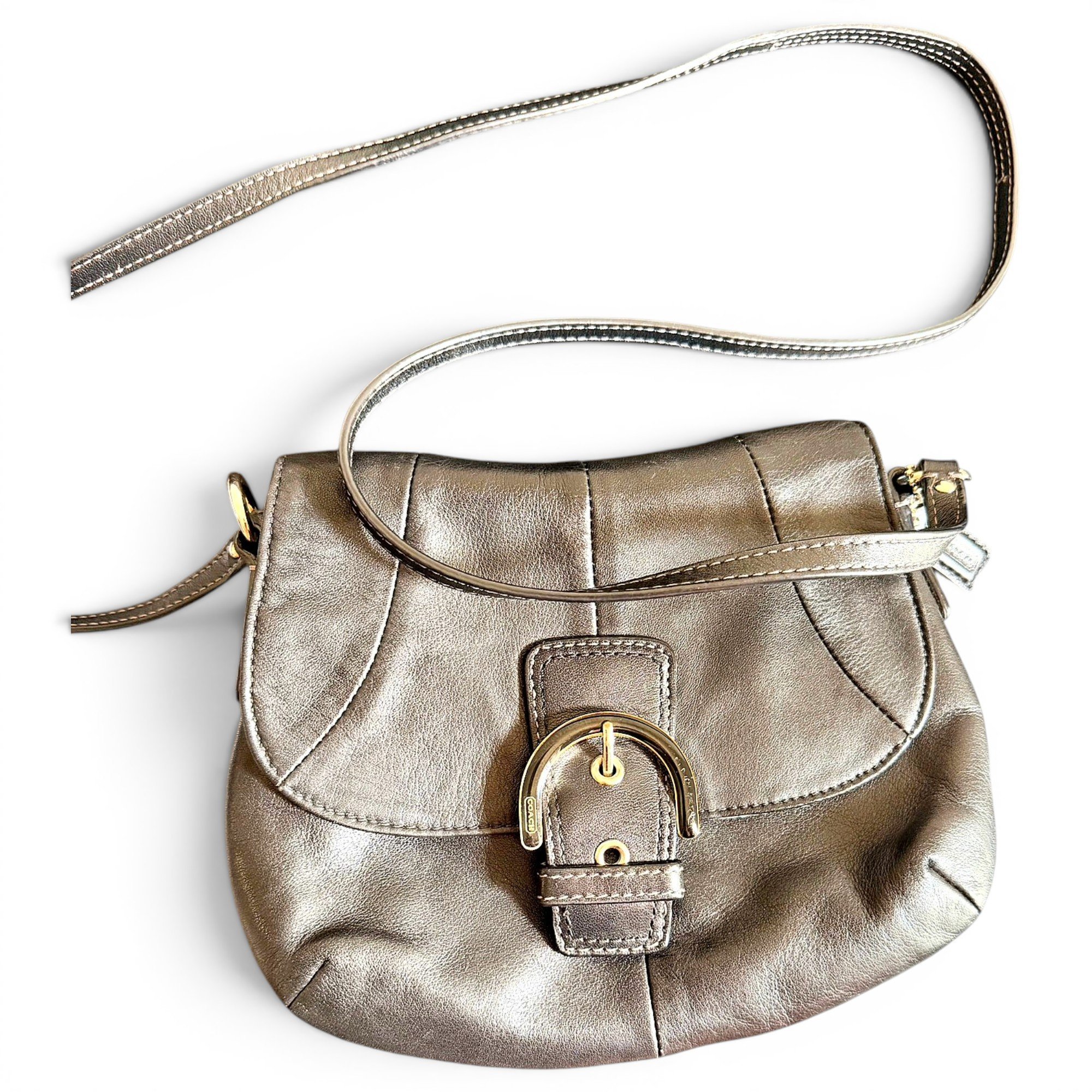 Leather crossbody bag