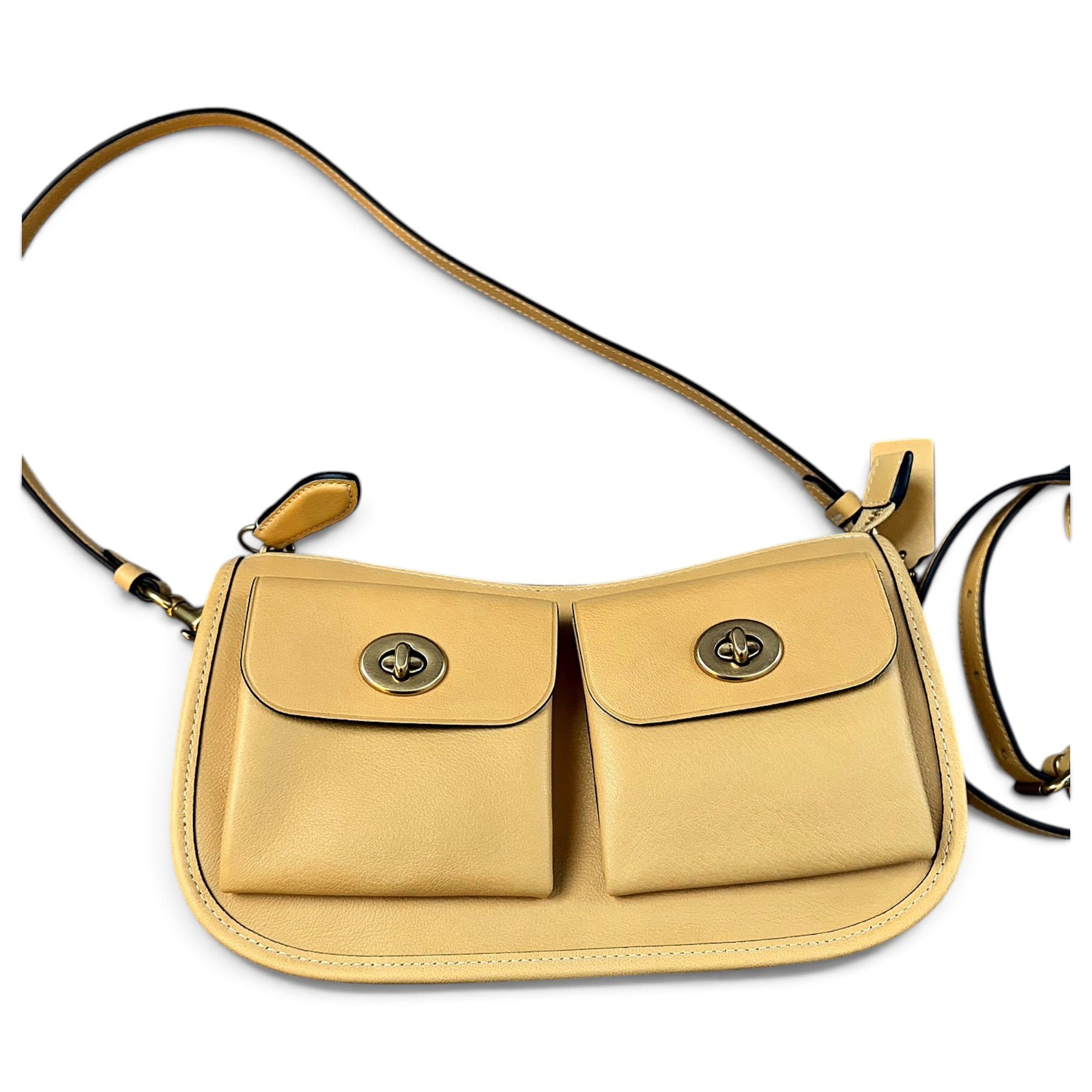 Leather crossbody bag