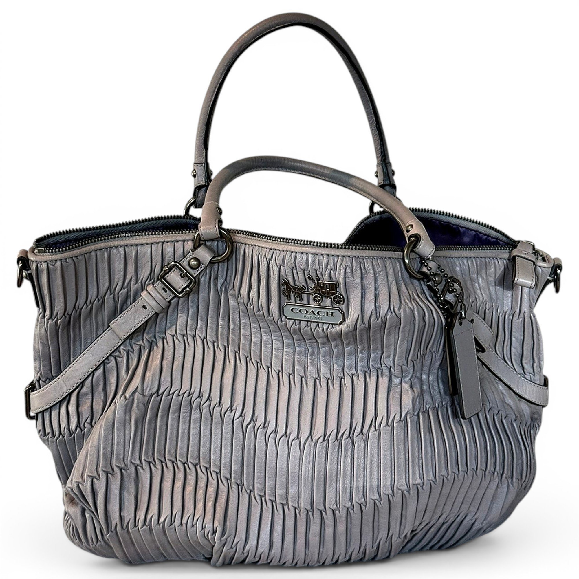 Princess Street Dome Satchel leather handbag