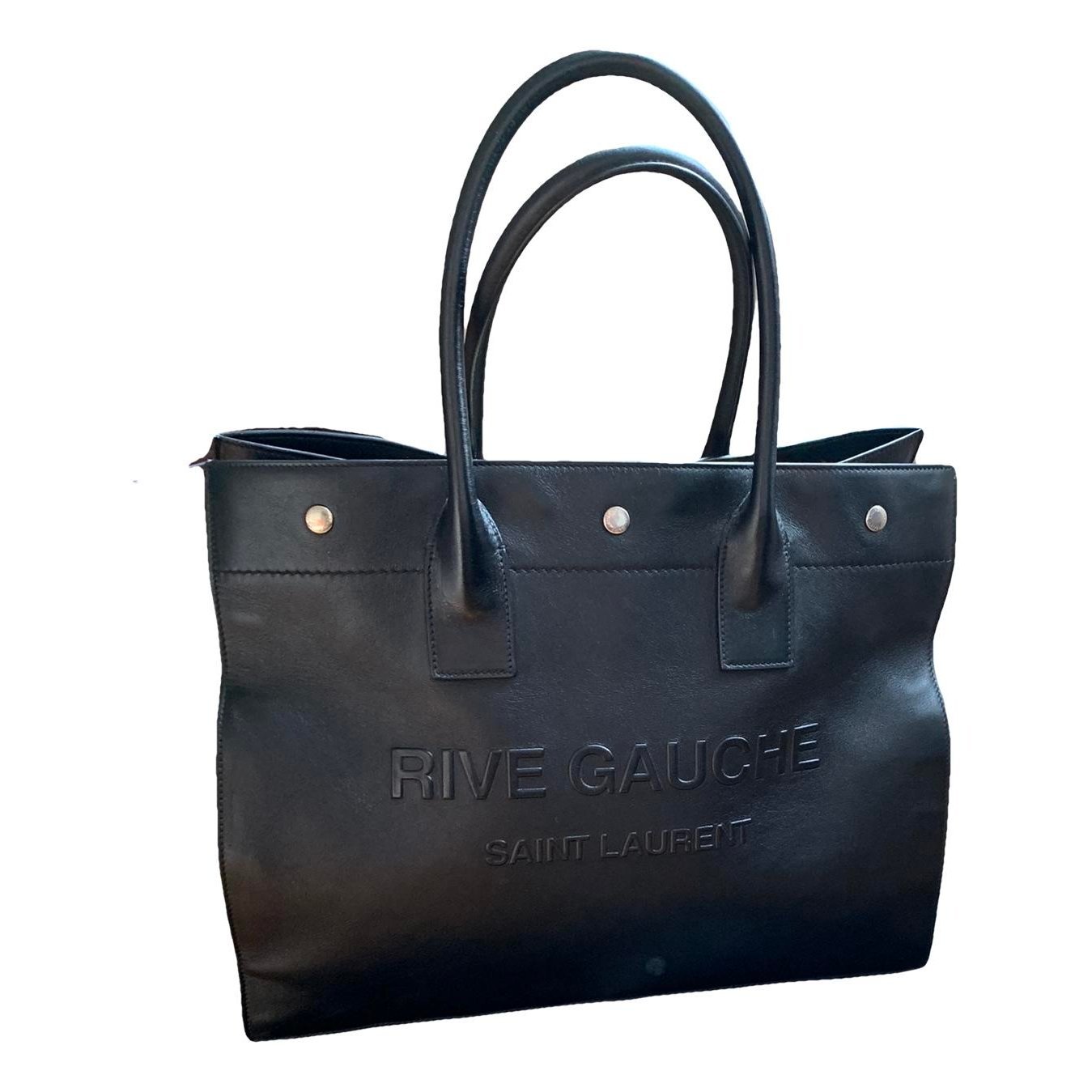 Rive Gauche leather tote