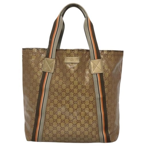 Leather tote